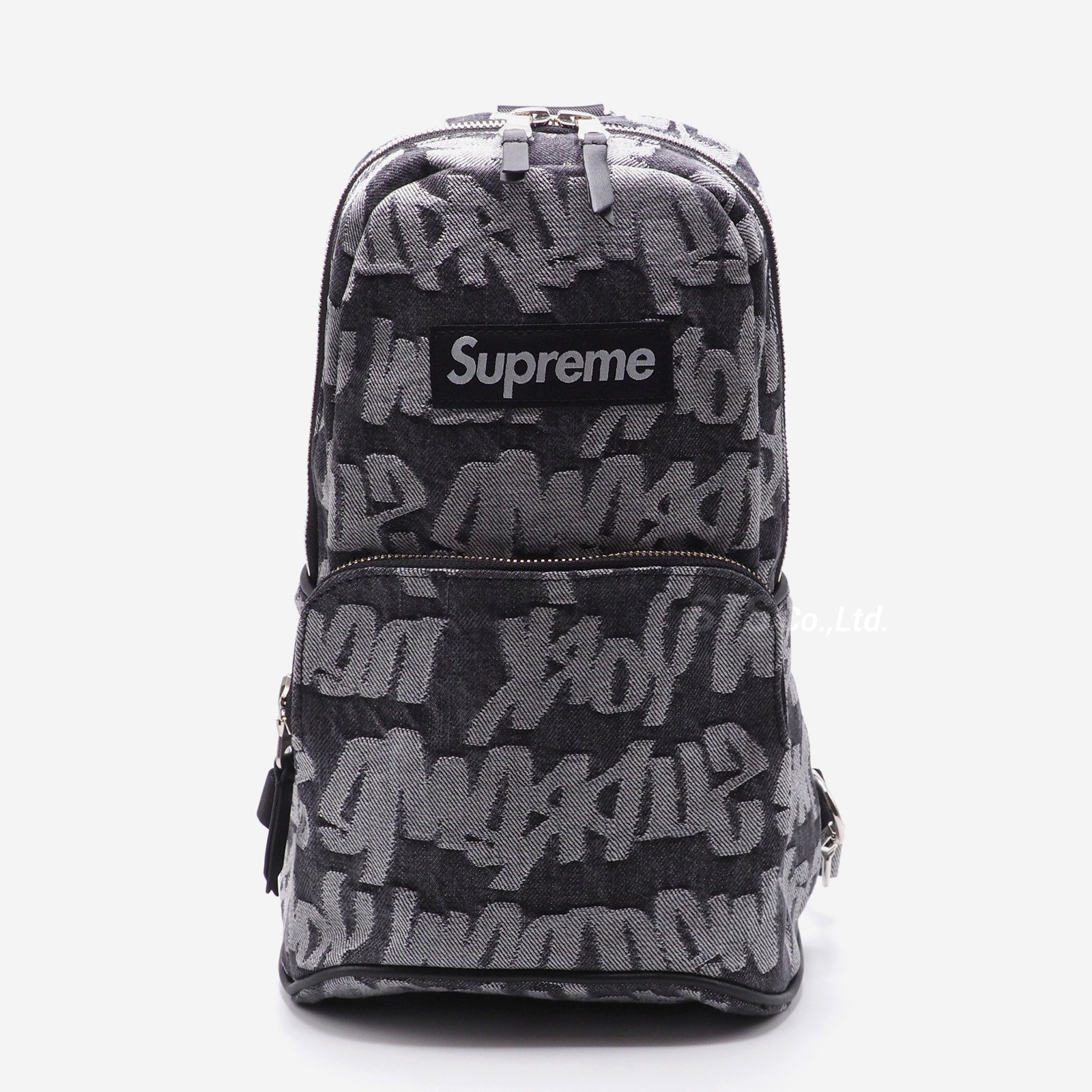 Supreme - Fat Tip Jacquard Denim Sling Bag - UG.SHAFT