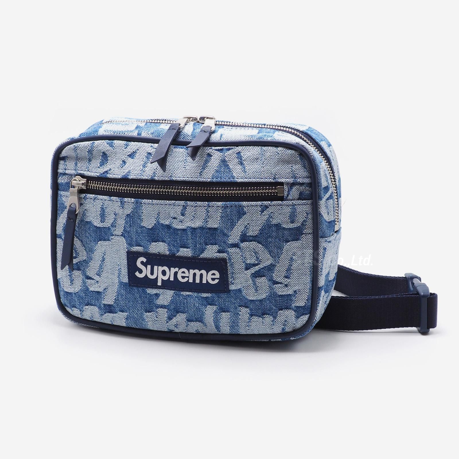Supreme - Fat Tip Jacquard Denim Waist Bag - UG.SHAFT