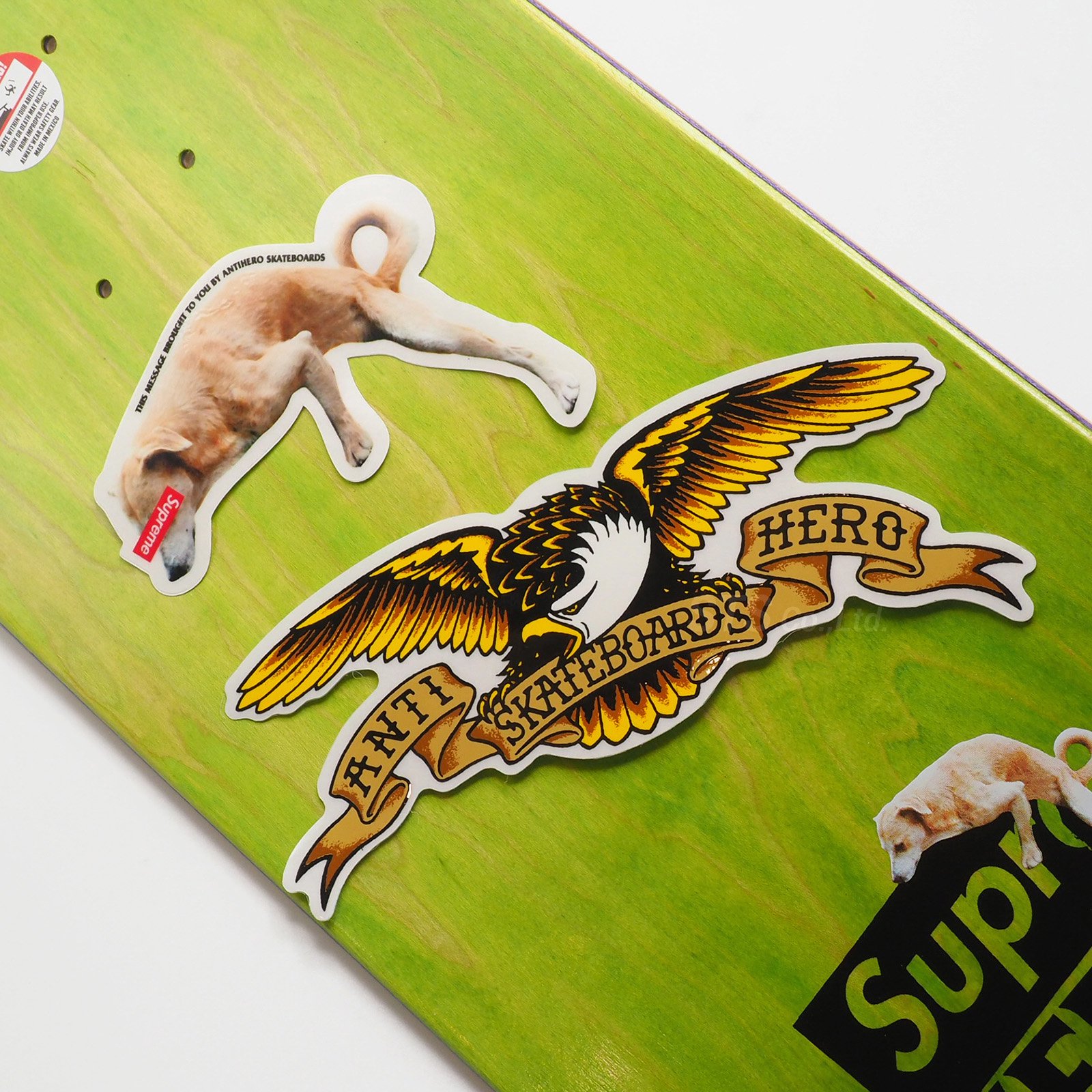 Supreme/ANTIHERO Dog Skateboard - UG.SHAFT