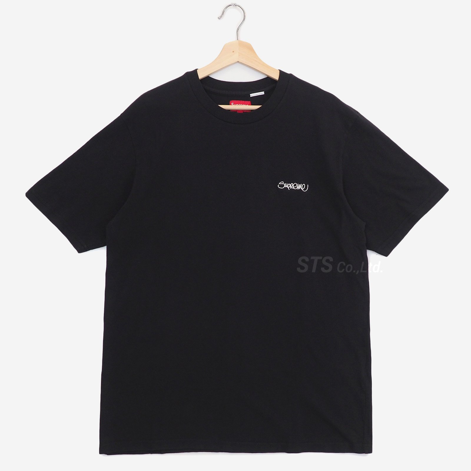 Supreme Washed Handstyle S/S Top "Plum"