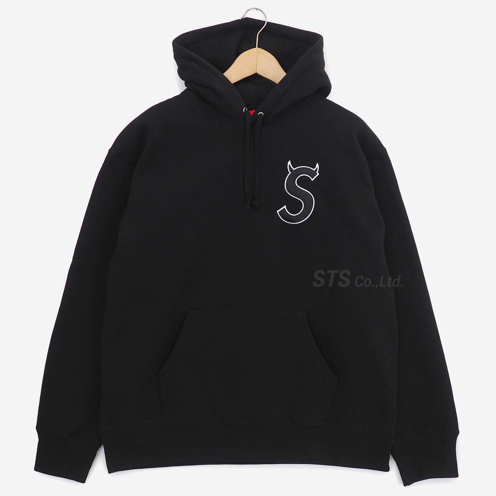 Supreme S Logo Hooded Sweatshirt サイズMトップス - パーカー