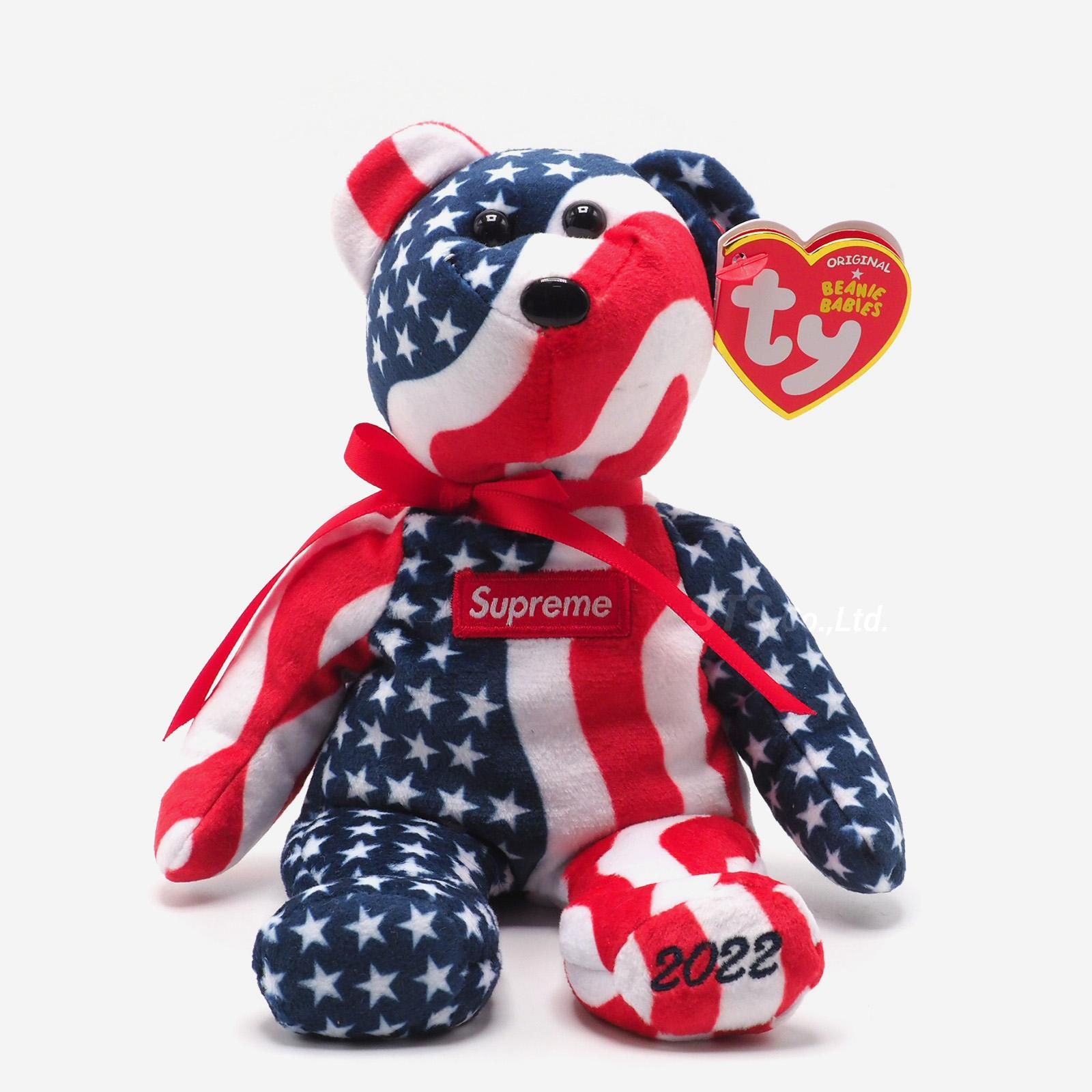 4年保証』 Supreme ty Beanie Baby Flagシュプリーム タイ ビニー 