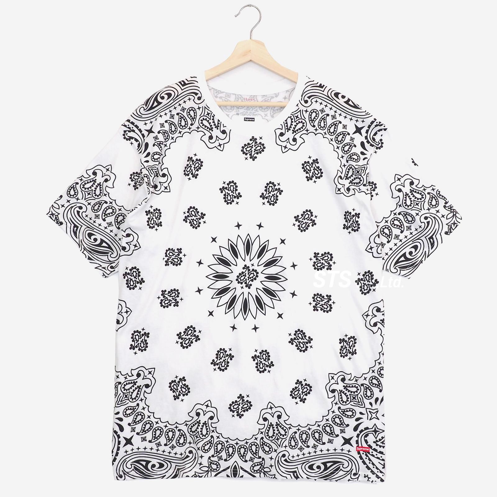 Supreme Hanes Bandana Tagless Tees XXLTシャツ/カットソー(半袖/袖なし)