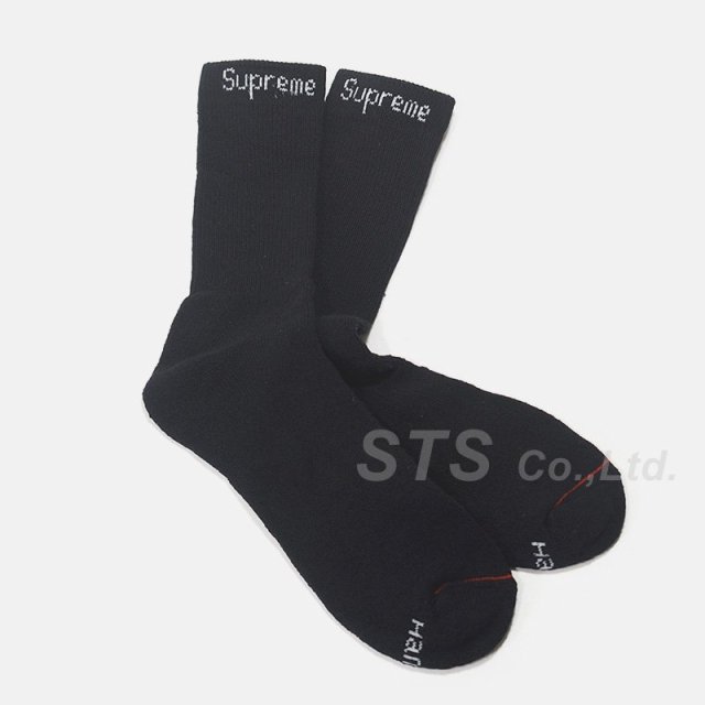 Supreme/Hanes Crew Socks (4 Pack) 
