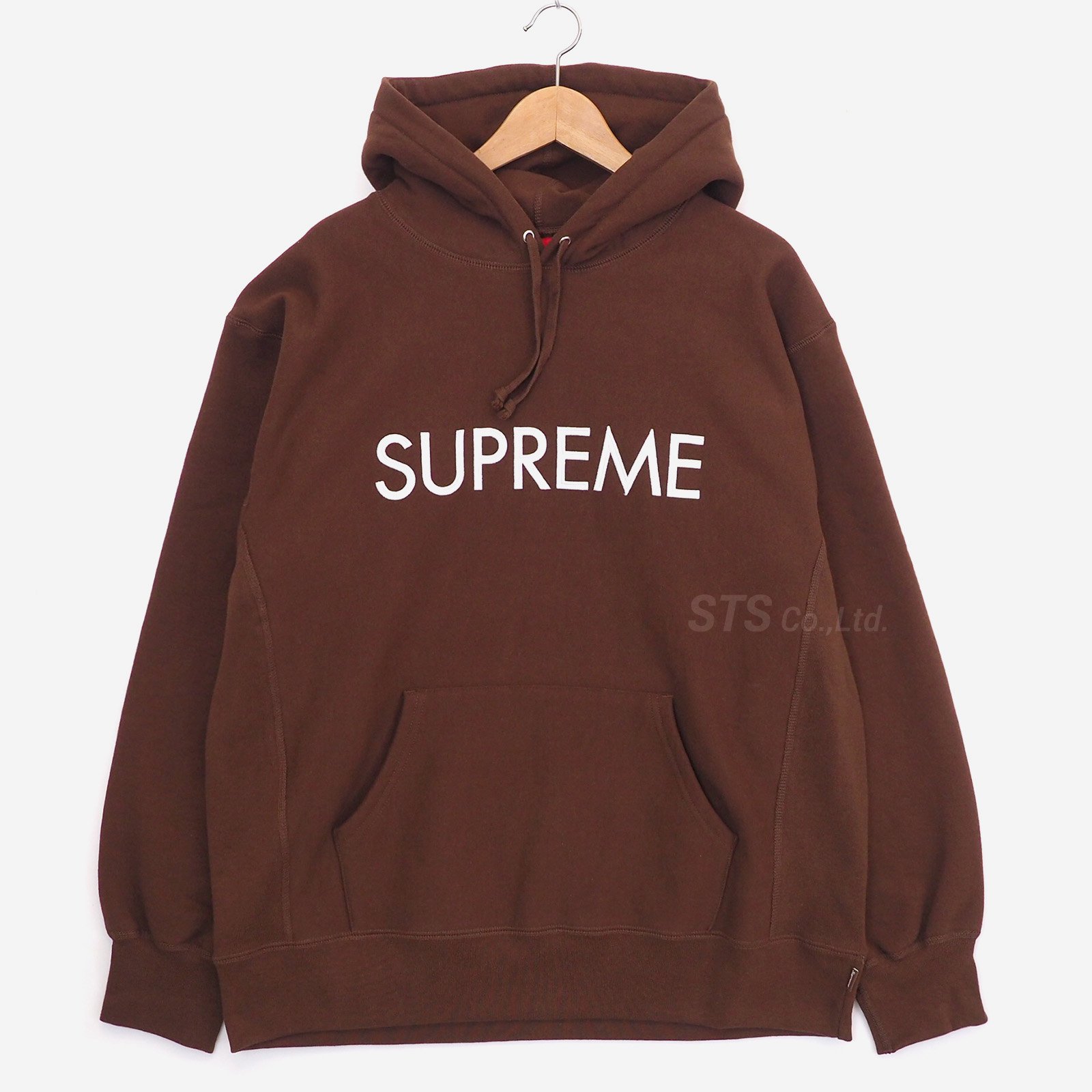 supreme Capital Hooded Sweatshirt XXL