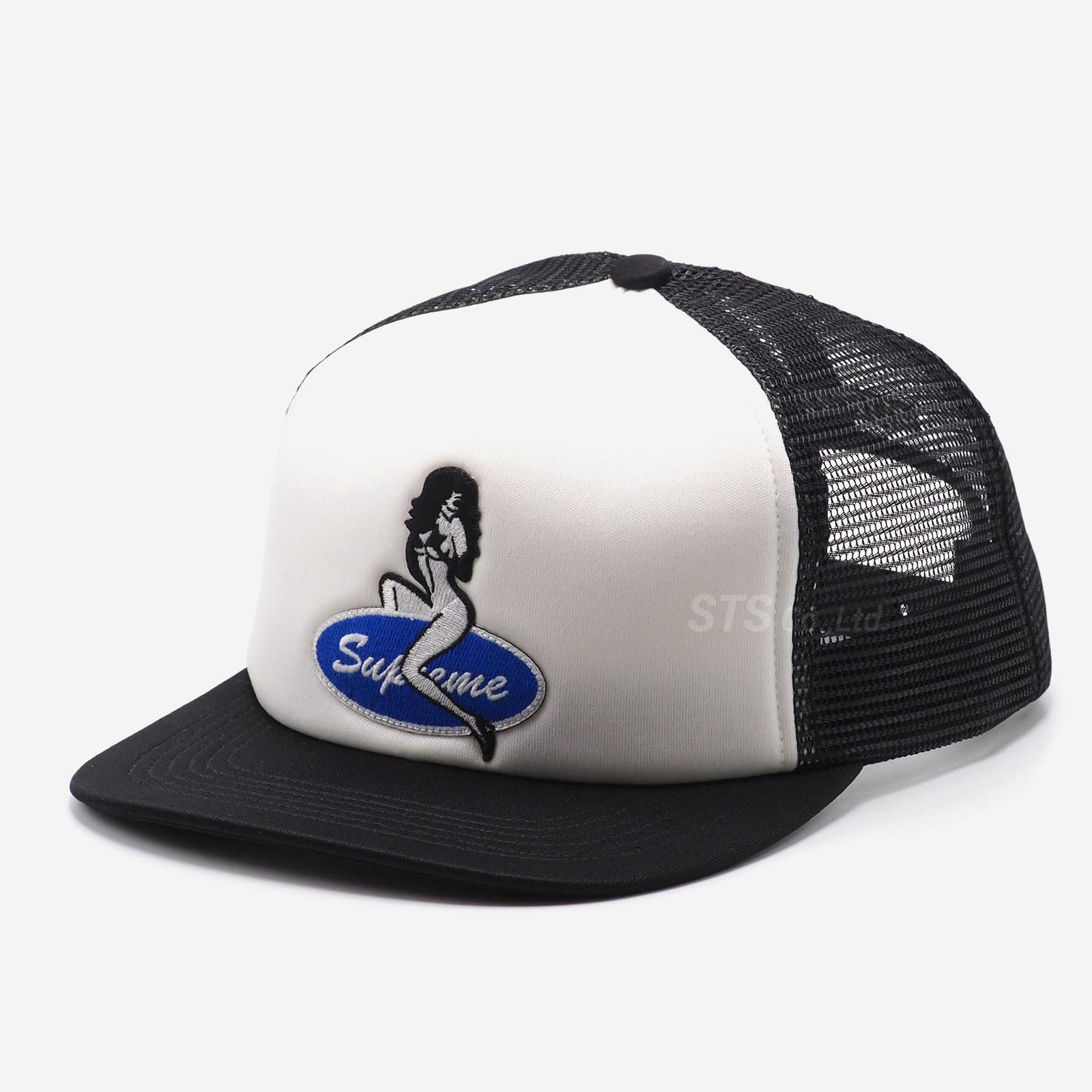 シュプリーム　Pin Up Mesh Back 5-Panel ブラック