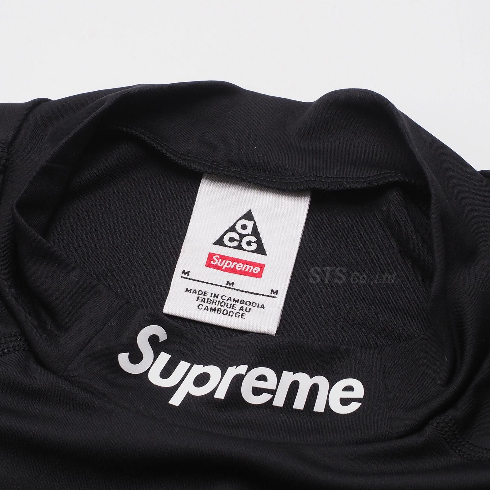 色移り有り Supreme Nike ACG Jersey Black シュプリーム