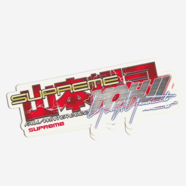 【SALE】Supreme/Yohji Yamamoto TEKKEN Sticker