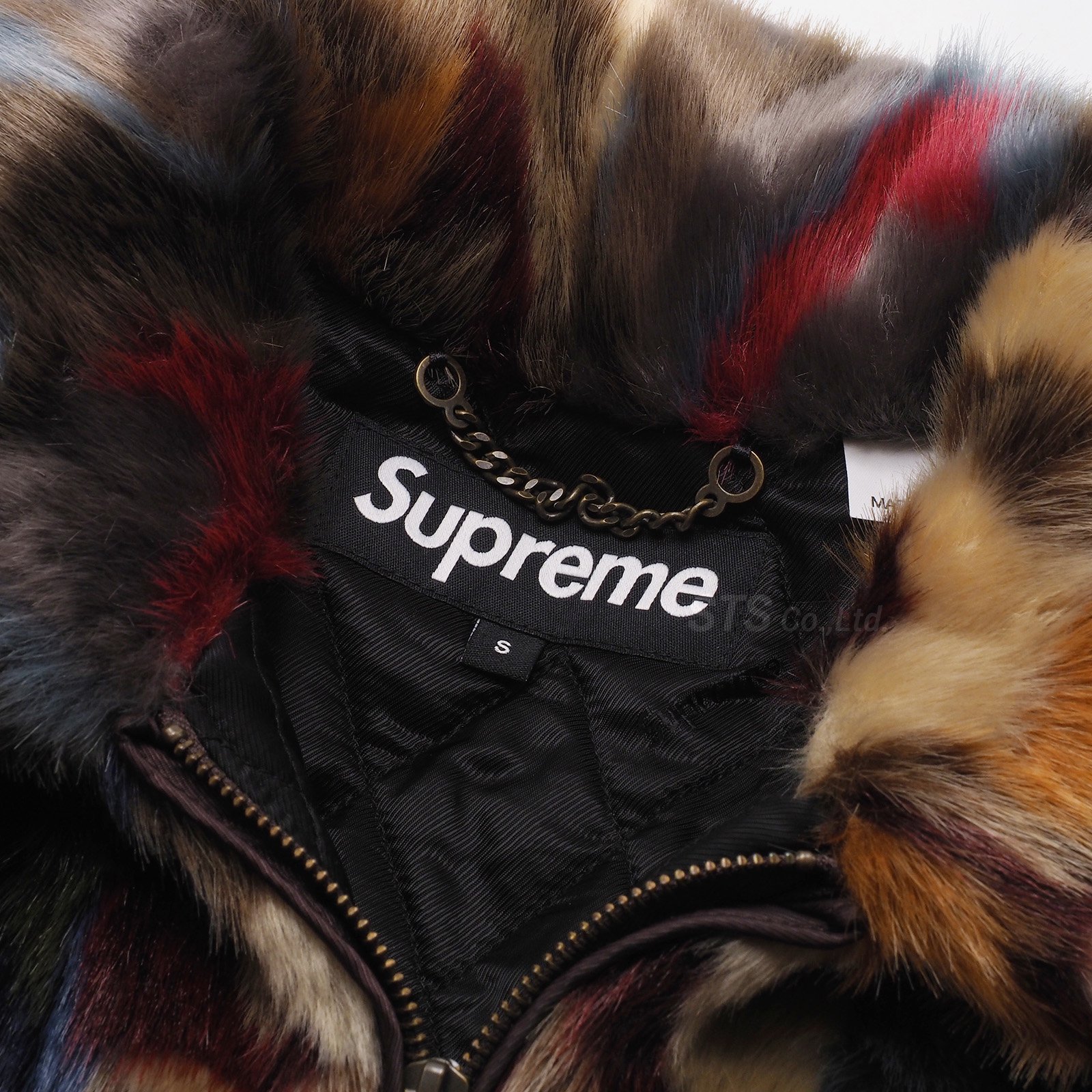 Supreme - Multicolor Faux Fur Bomber Jacket - UG.SHAFT