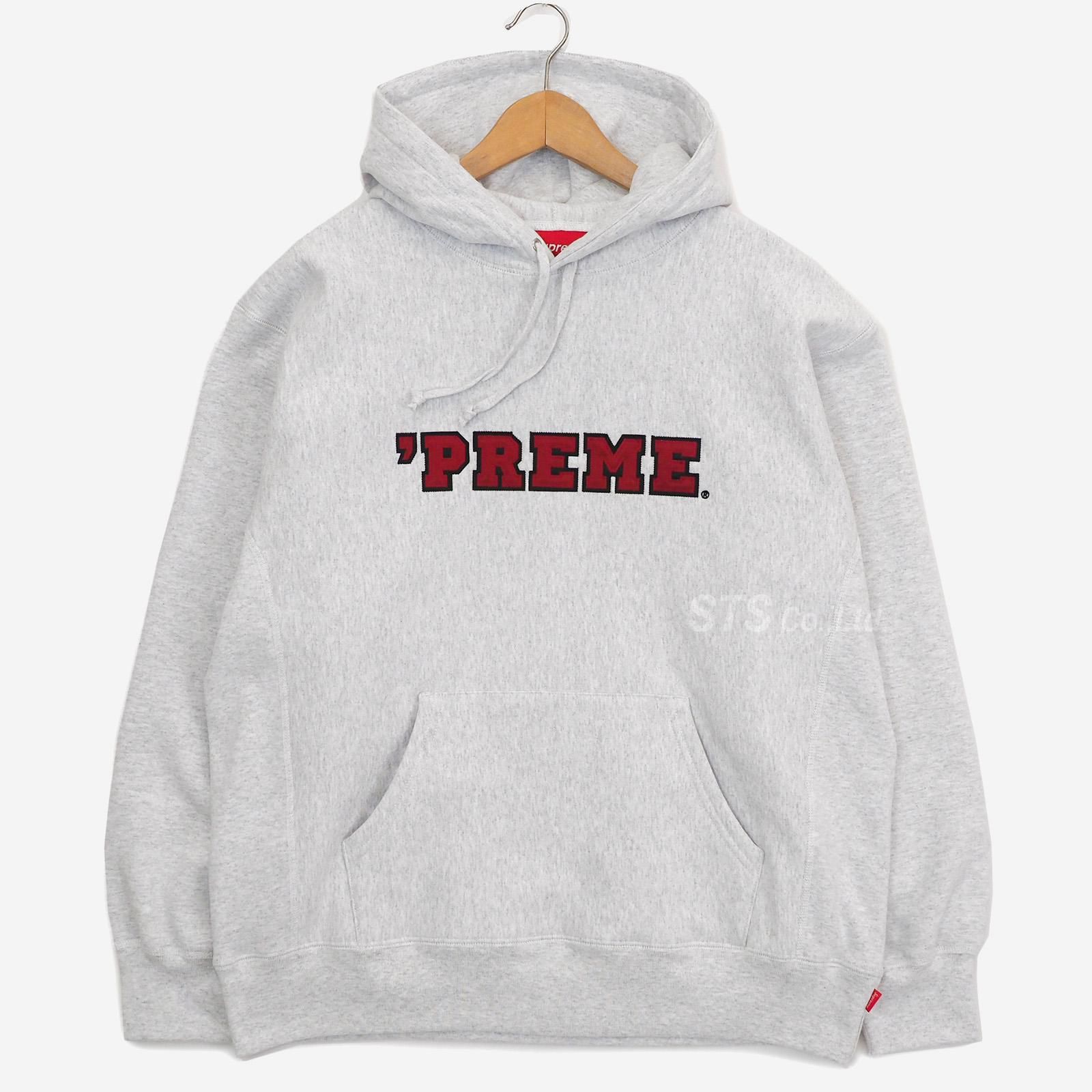 カラーWhite白Supreme Preme Hooded Sweatshirt (シュプリーム)