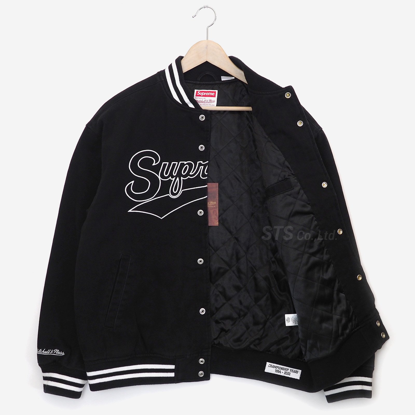 Supreme/Mitchell & Ness Doughboy Twill Varsity Jacket - UG.SHAFT