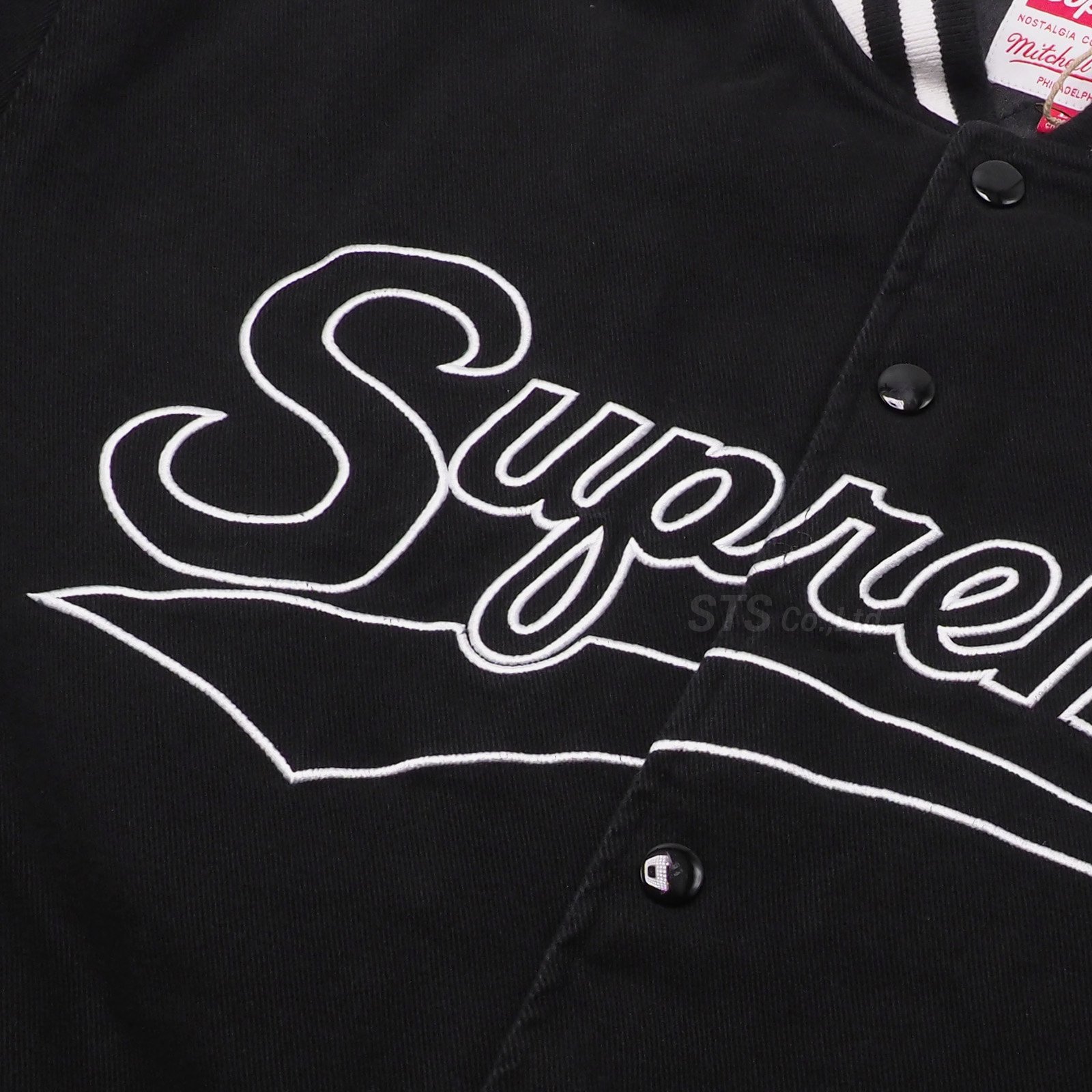 Supreme/Mitchell & Ness Doughboy Twill Varsity Jacket - UG.SHAFT