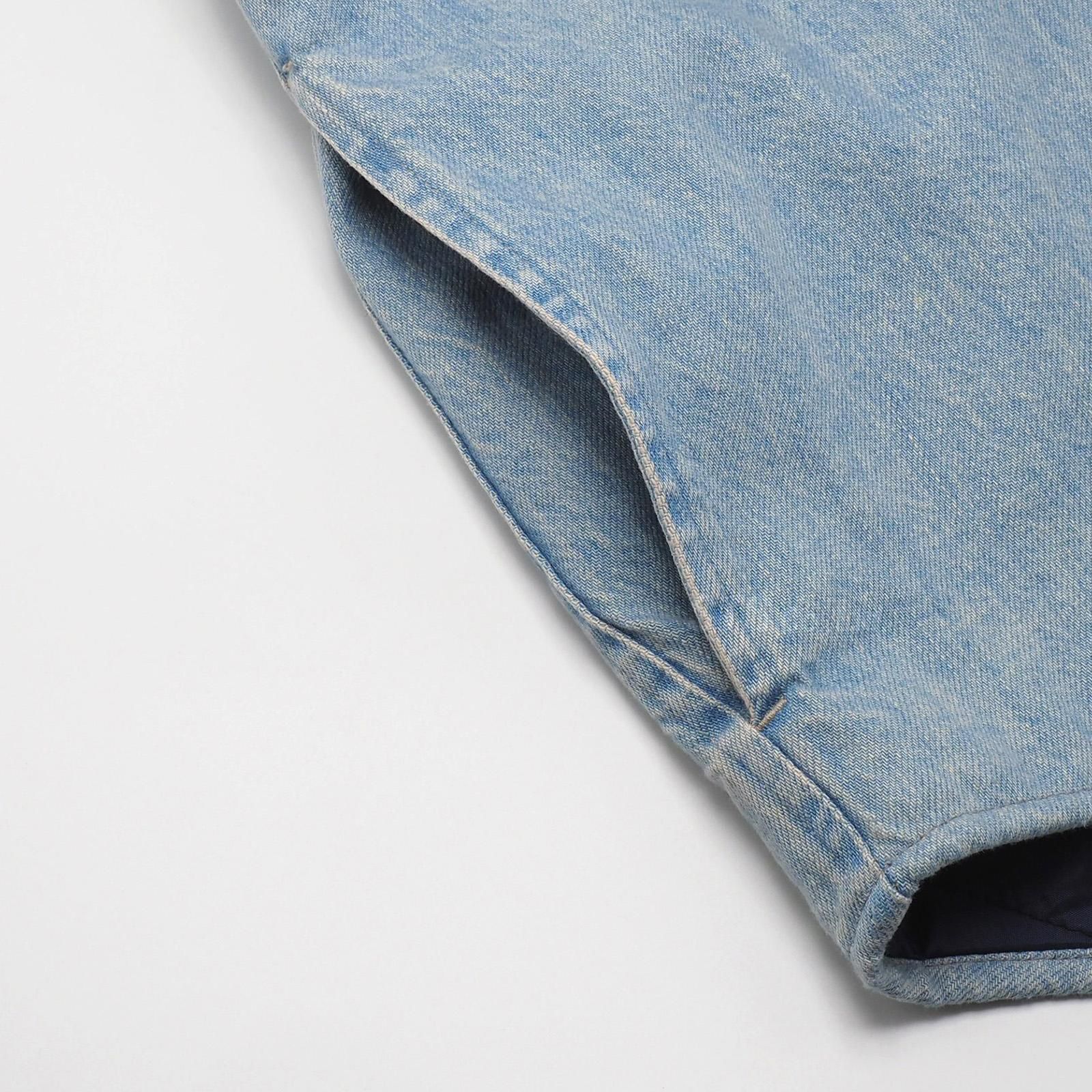 Supreme - Fleece Hooded Denim Shirt - UG.SHAFT
