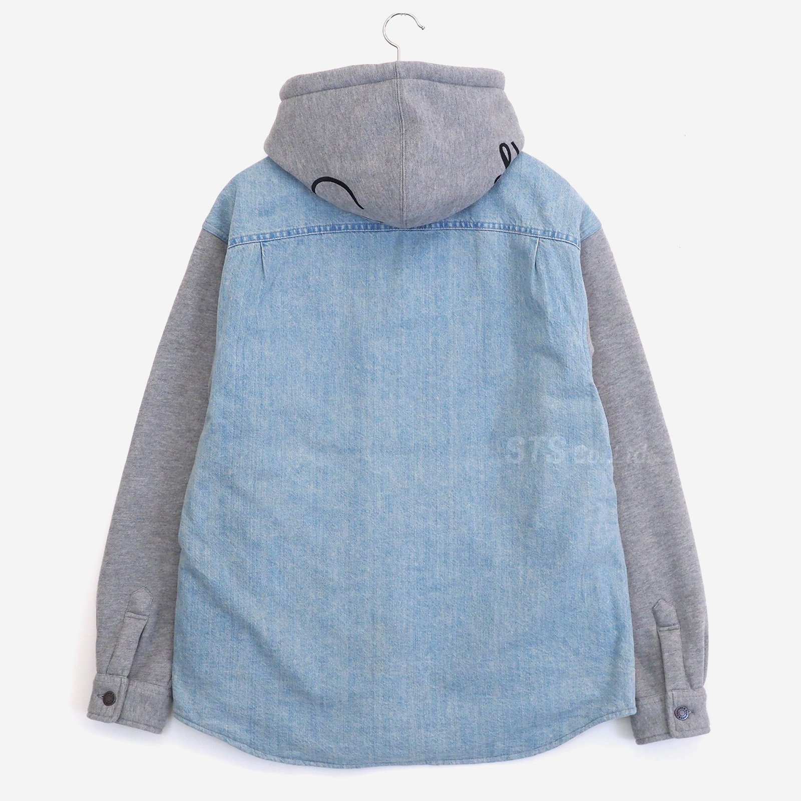 Supreme - Fleece Hooded Denim Shirt - UG.SHAFT