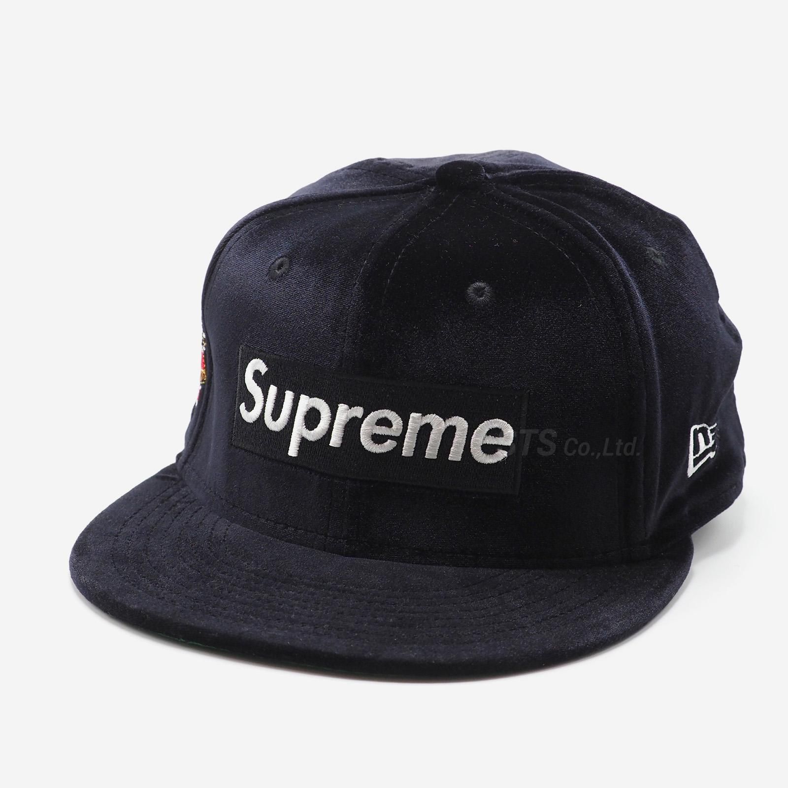 送込 7-5/8 Supreme Velour Box Logo New Era-eastgate.mk