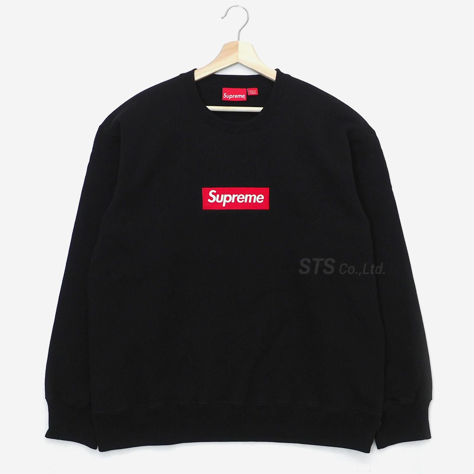 Supreme boxlogo Crewneck xxl BLACKメンズ - スウェット