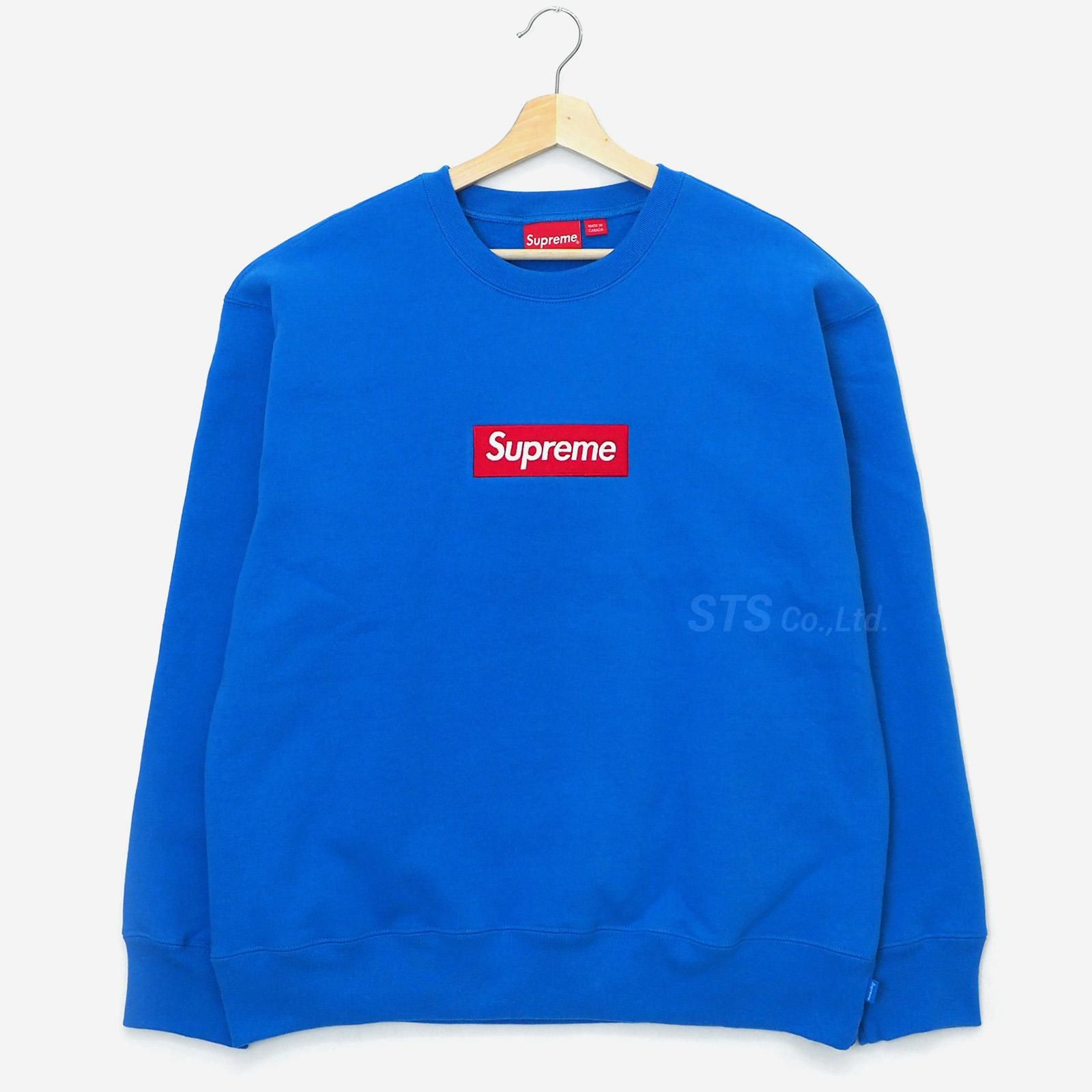 Supreme Box Logo Crewneck "Zebra"