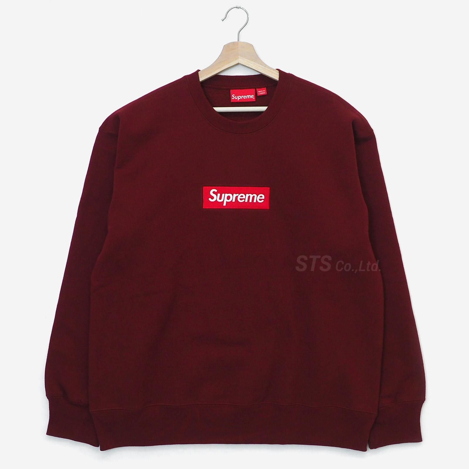 supreme box logo crewneck zebra M 新品未使用メンズ - スウェット