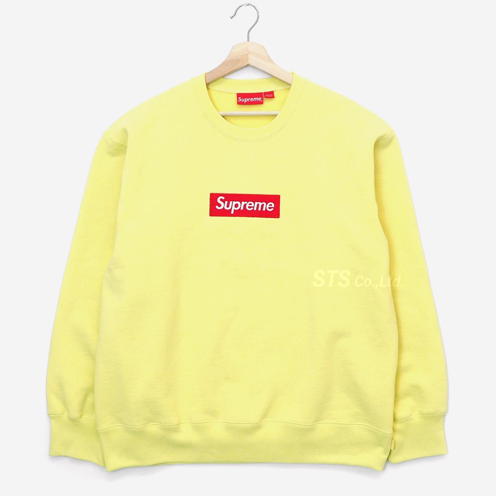 Grey Supreme Box logo crew neck 2022 fwメンズ - スウェット