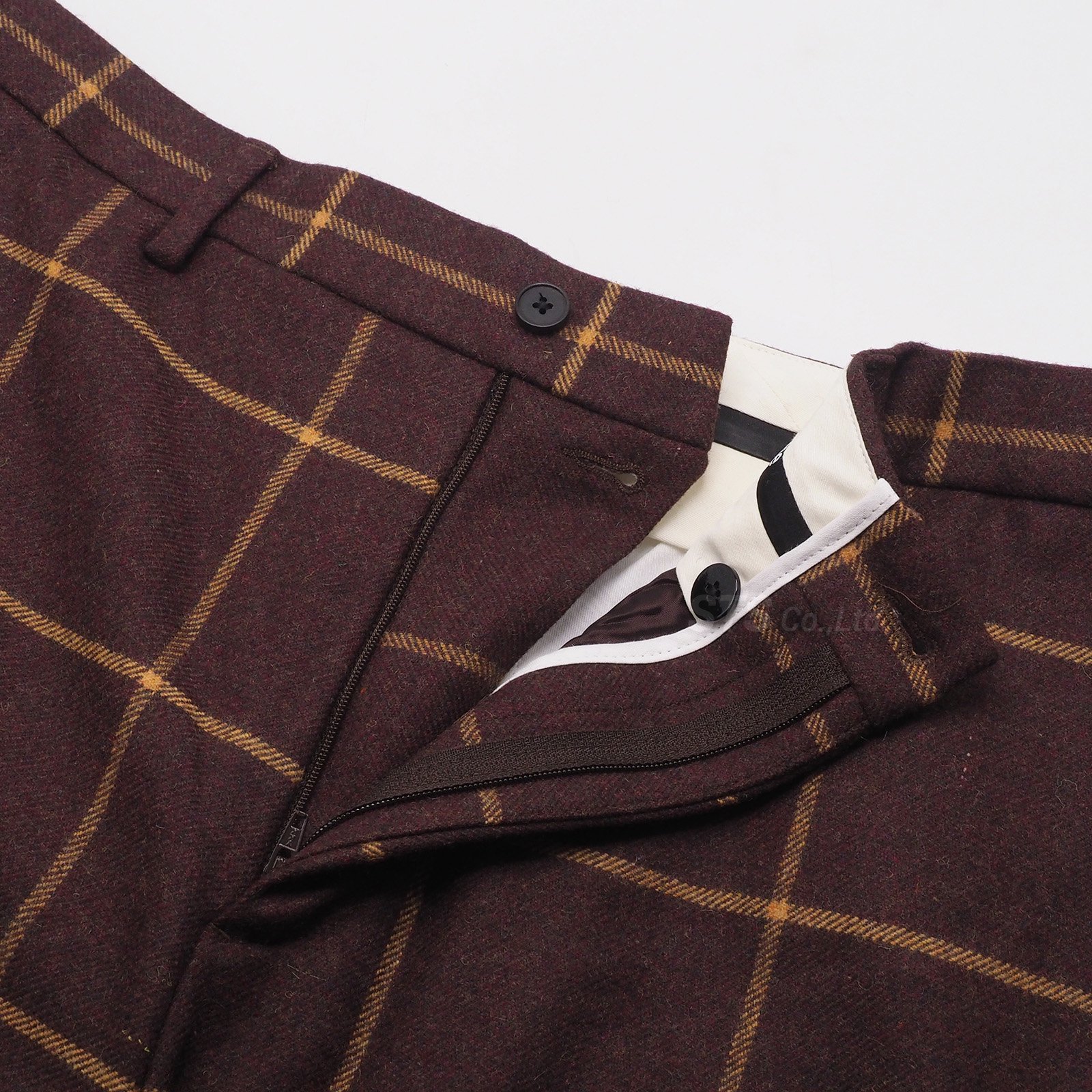 Supreme - Windowpane Wool Trouser - UG.SHAFT