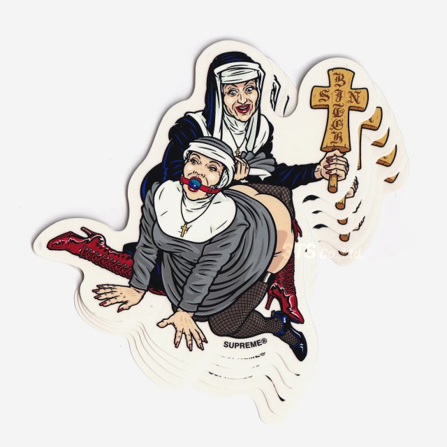 【SALE】Supreme - Nuns Sticker