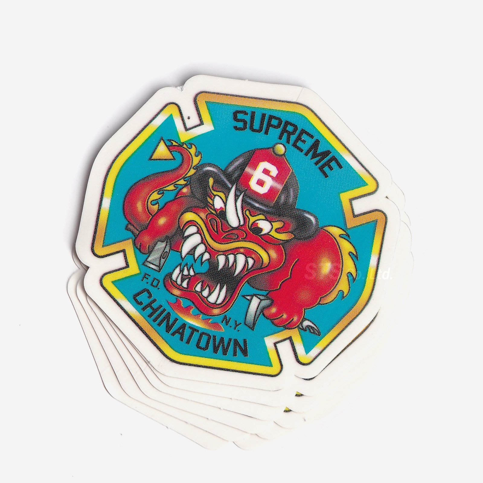 Supreme - FDNY Sticker - UG.SHAFT