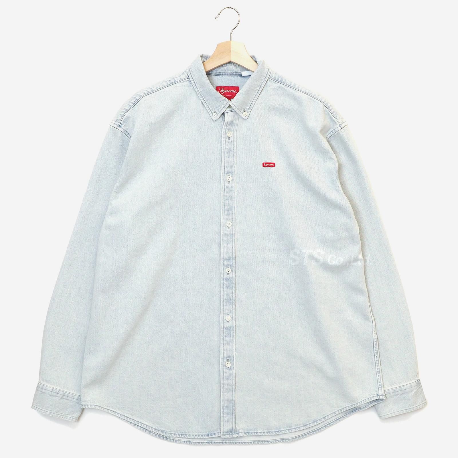 Supreme Small Box Shirt   Denim M