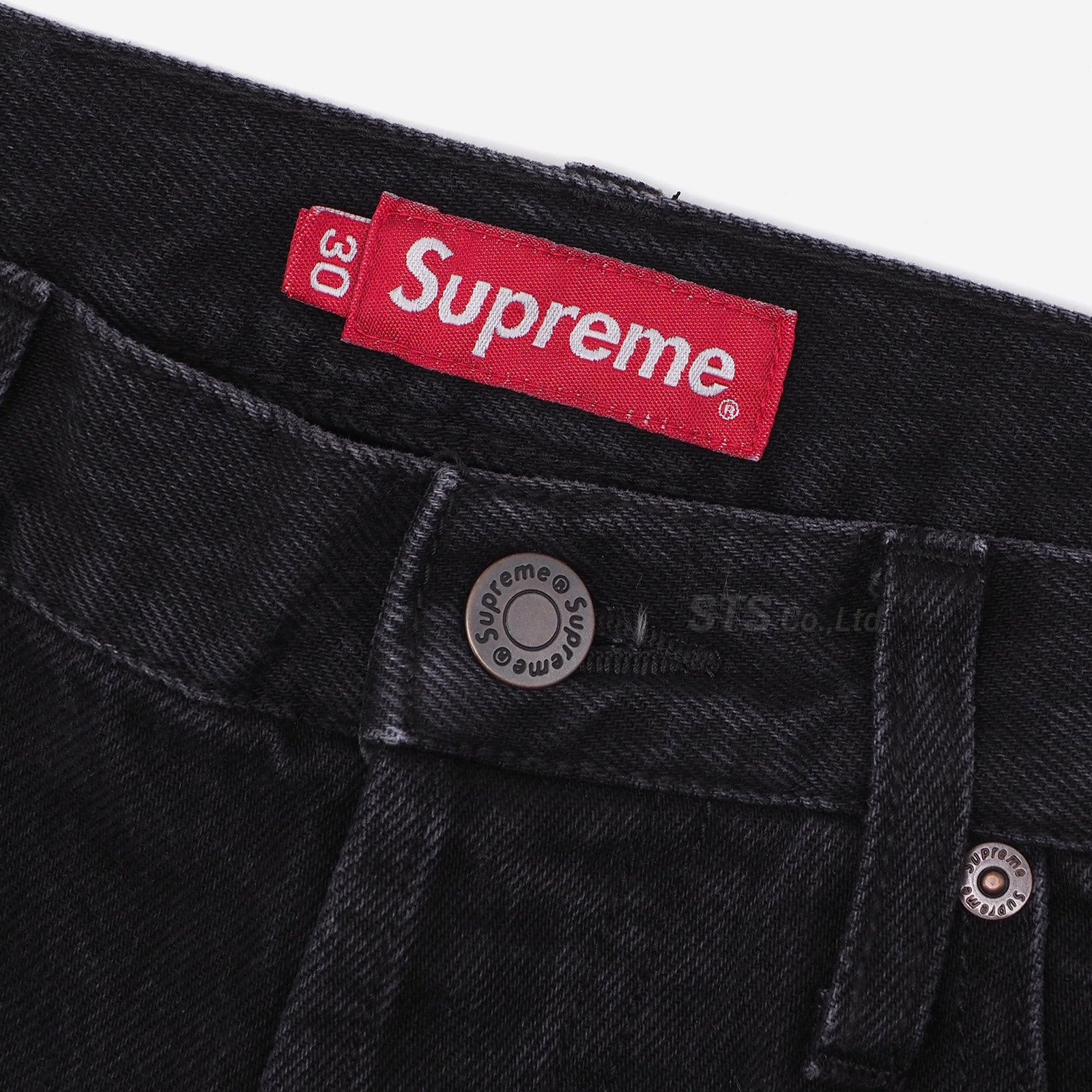 Supreme - Stone Washed Black Slim Jean - UG.SHAFT