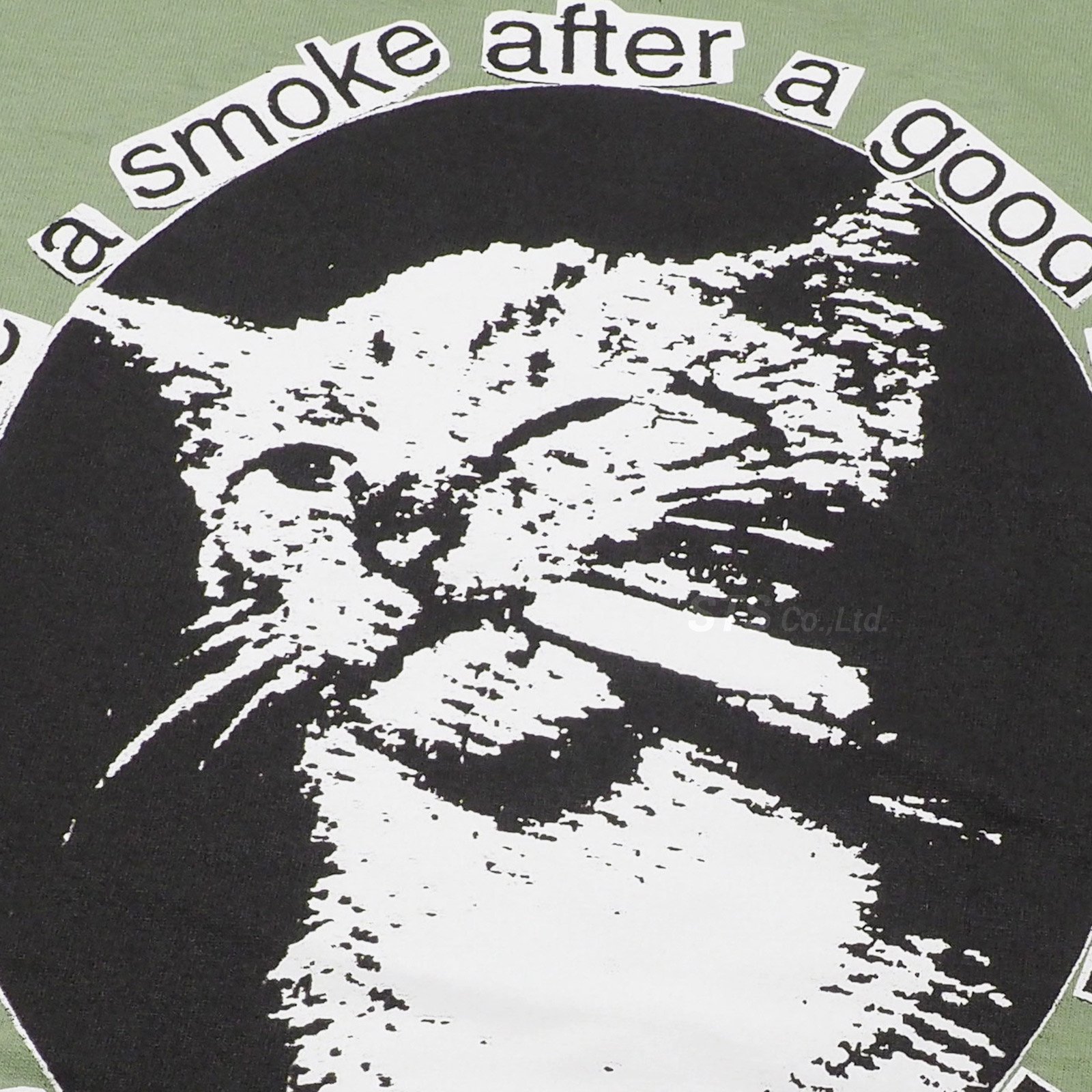 Supreme Smoke Tee "Black" Tシャツ　XL 猫　ネコ