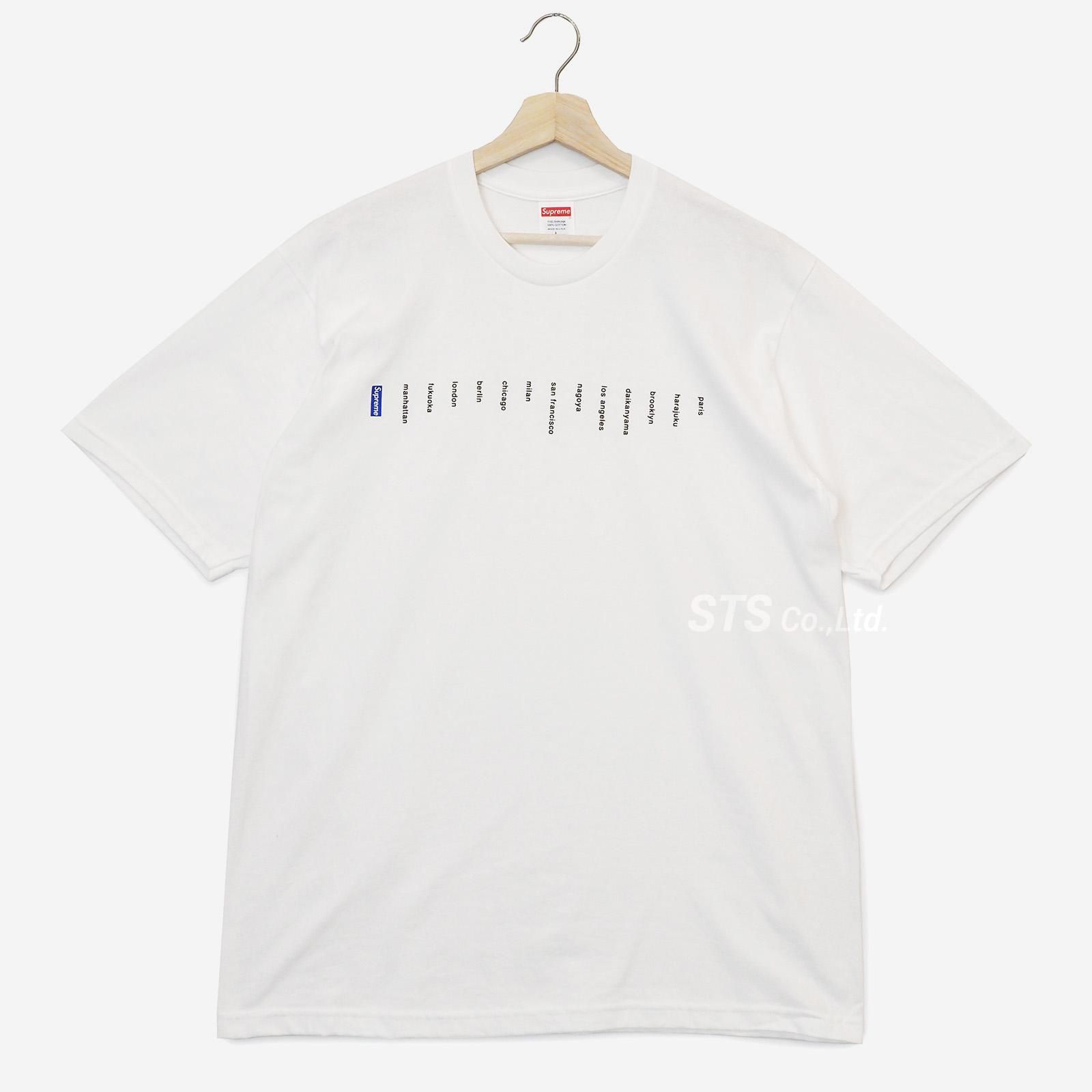 【本物保証 /関税・送料無料】Supreme Location Tee Supreme - Location Tee - UG.SHAFT