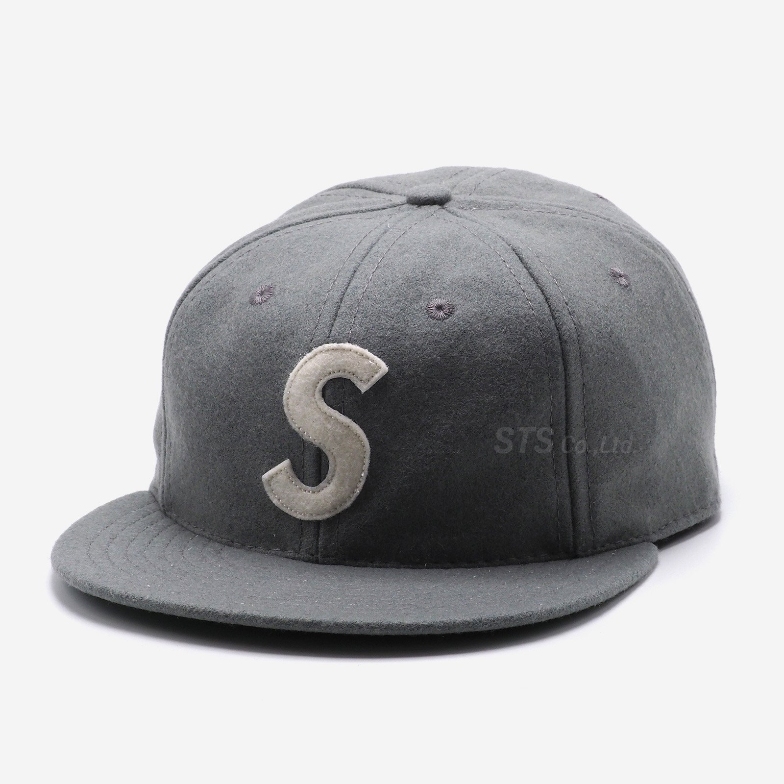 Ebbets S Logo Fitted 6-Panel 1/2 BL