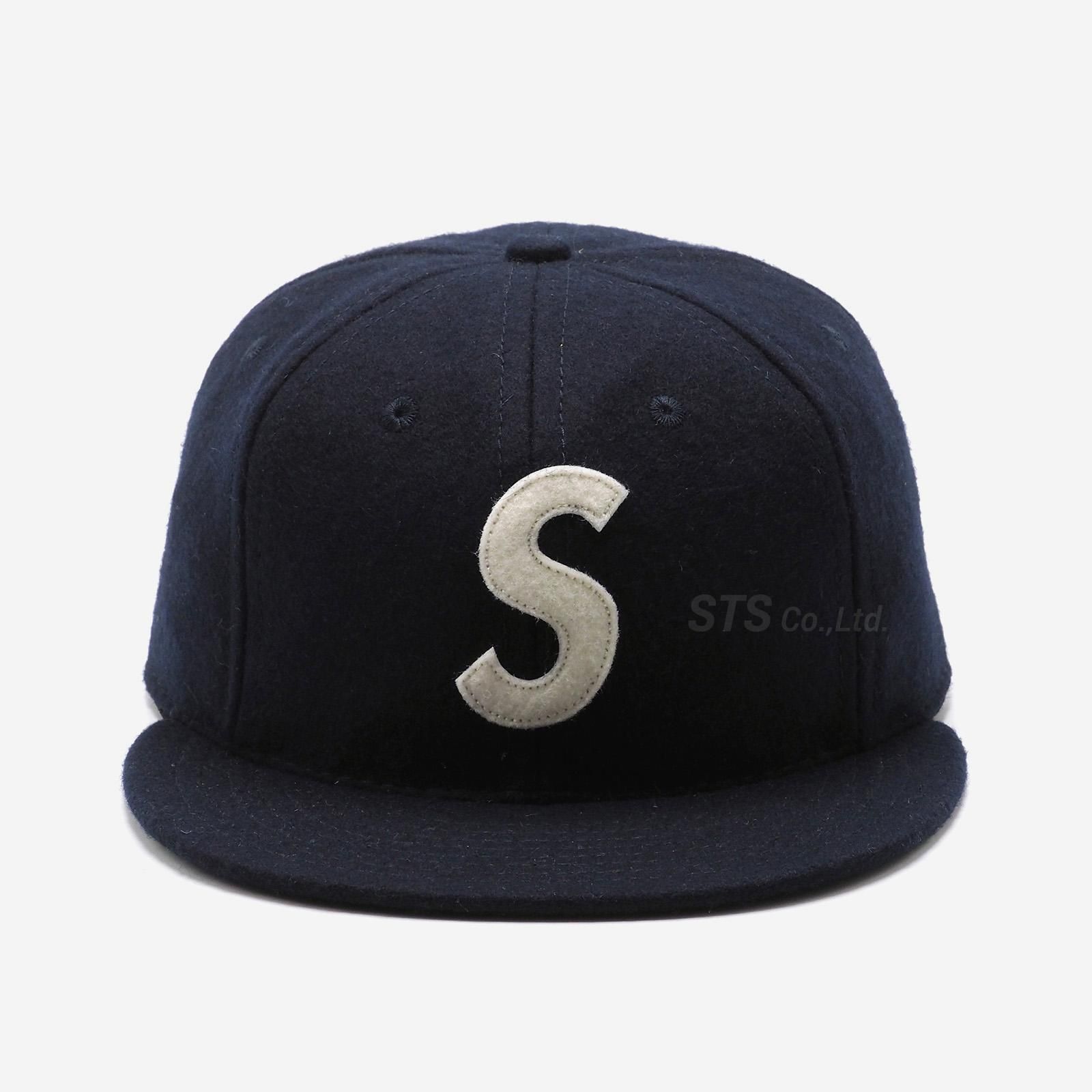 新品未使用未試着Ebbets S Logo Fitted 6-Panel 1/2 BL