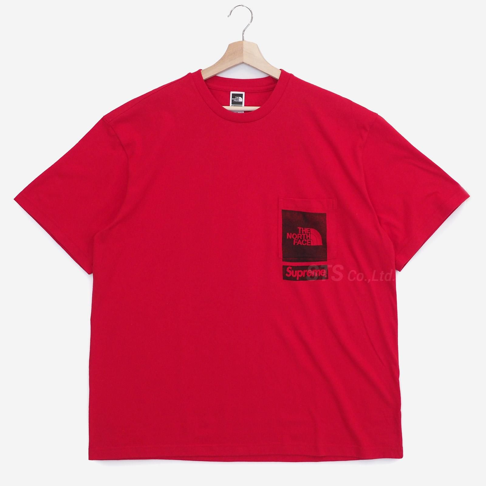 Supreme North Face Printed Pocket Tee Wρ