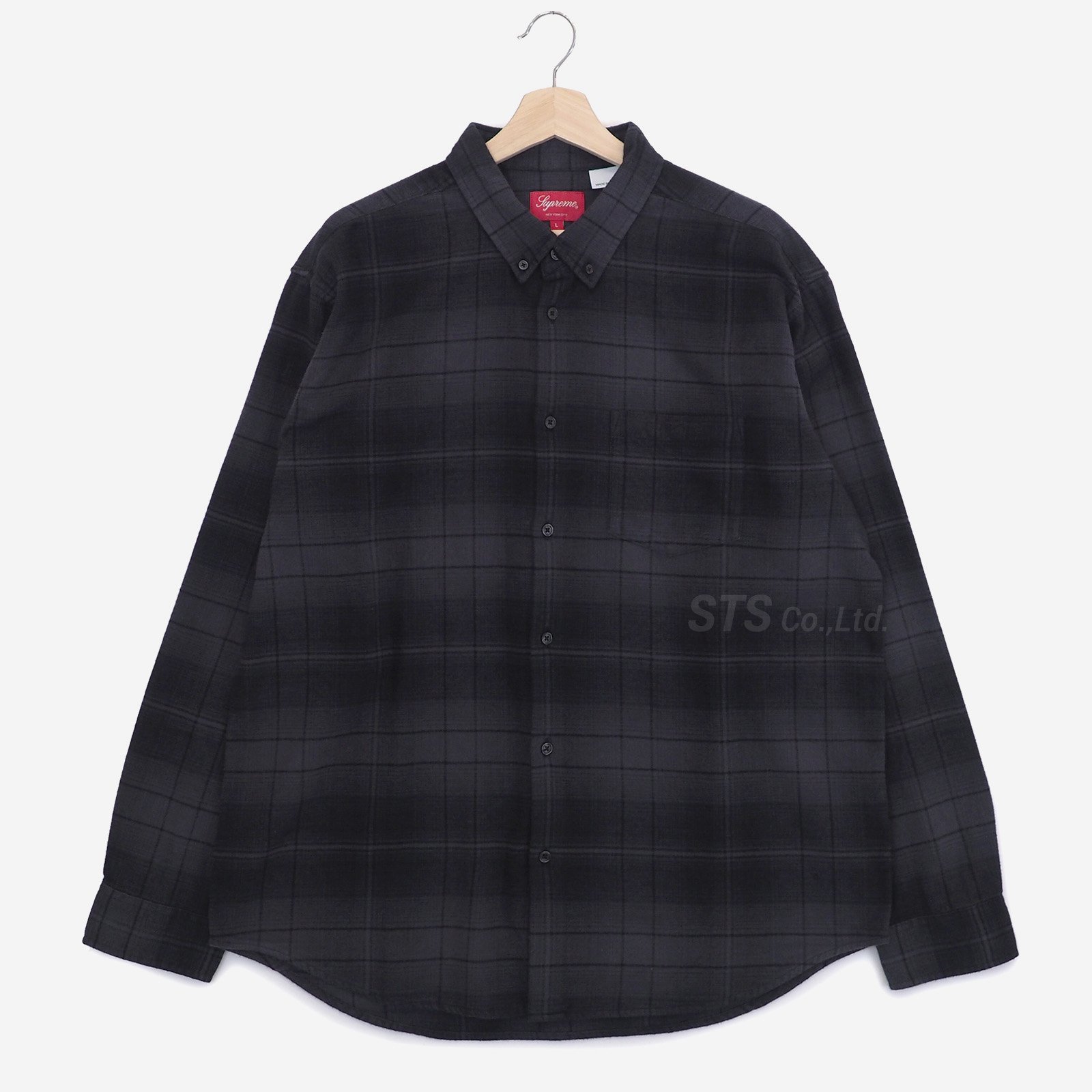シュプリーム Shadow Plaid Flannel Shirt Black | kinderpartys.at