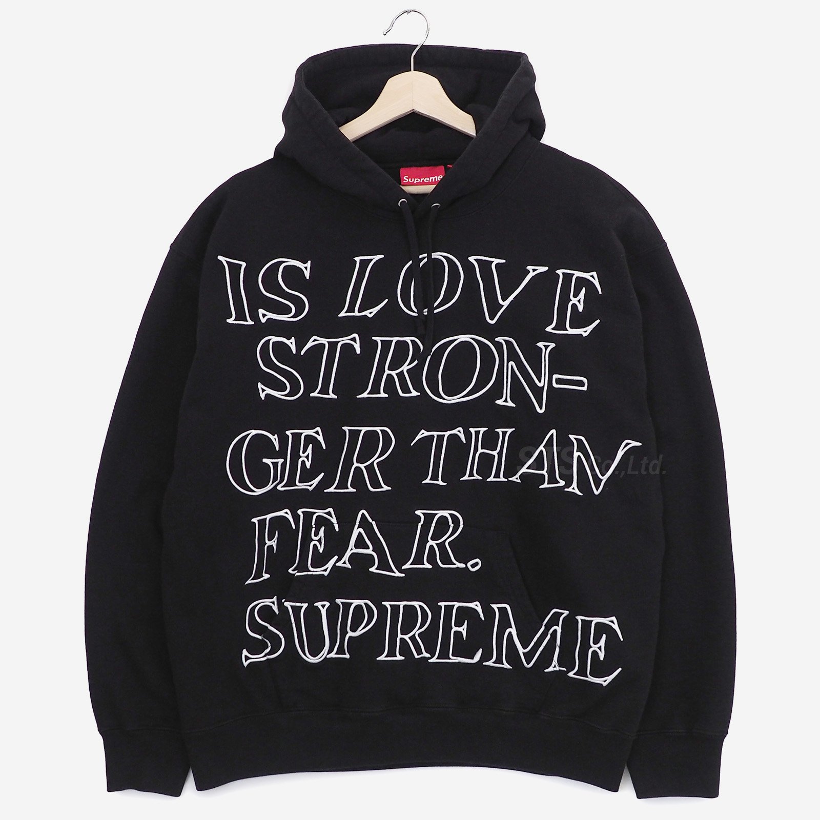 Supreme - Stronger Than Fear Hooded Sweatshirt - UG.SHAFT