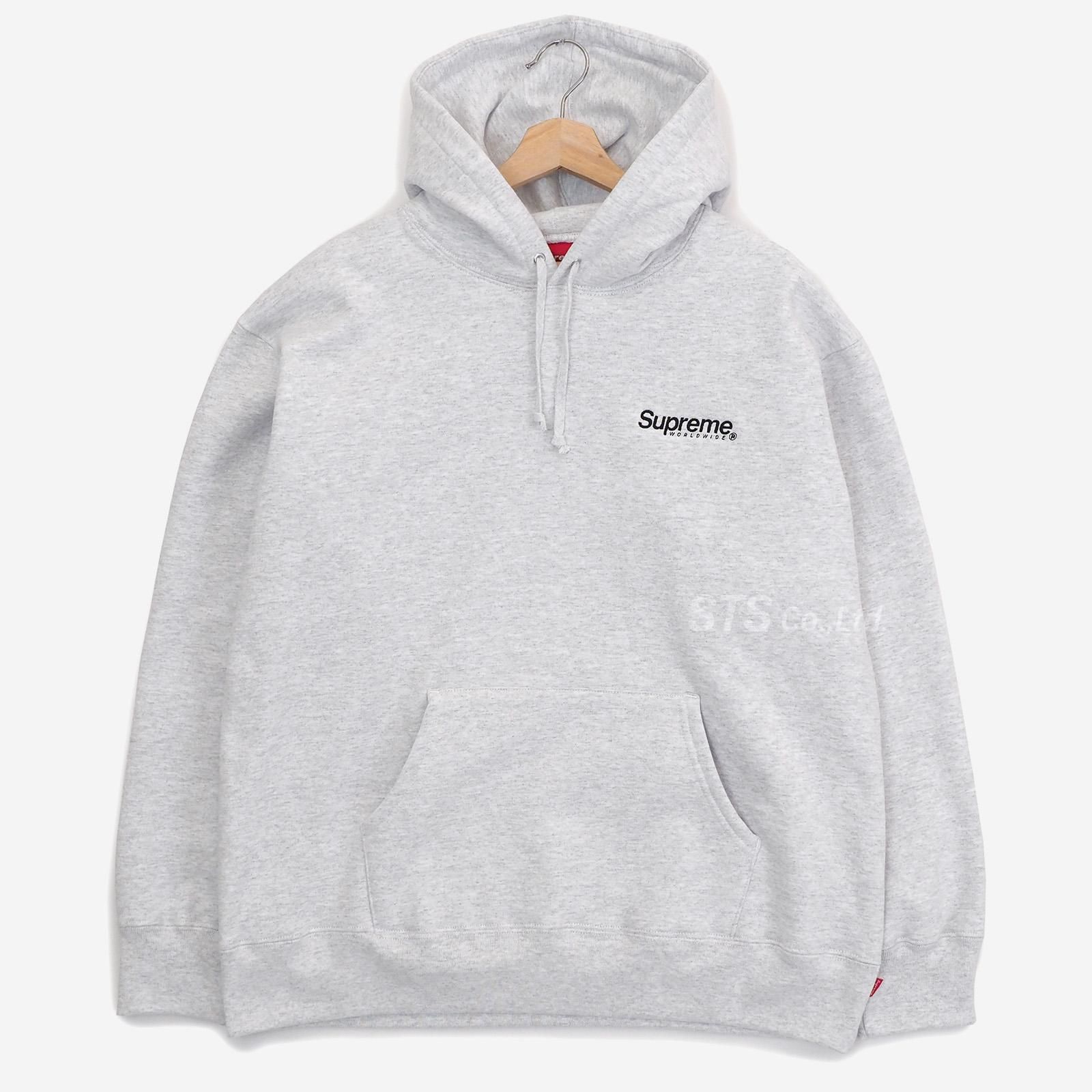 Supreme Worldwide Hooded Sweatshirt XL 黒 トップス パーカー