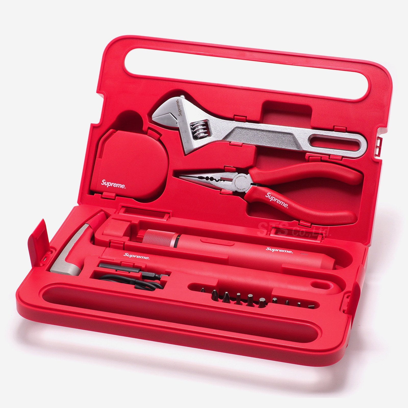 Supreme®/Hoto 5-Piece Tool Set Red