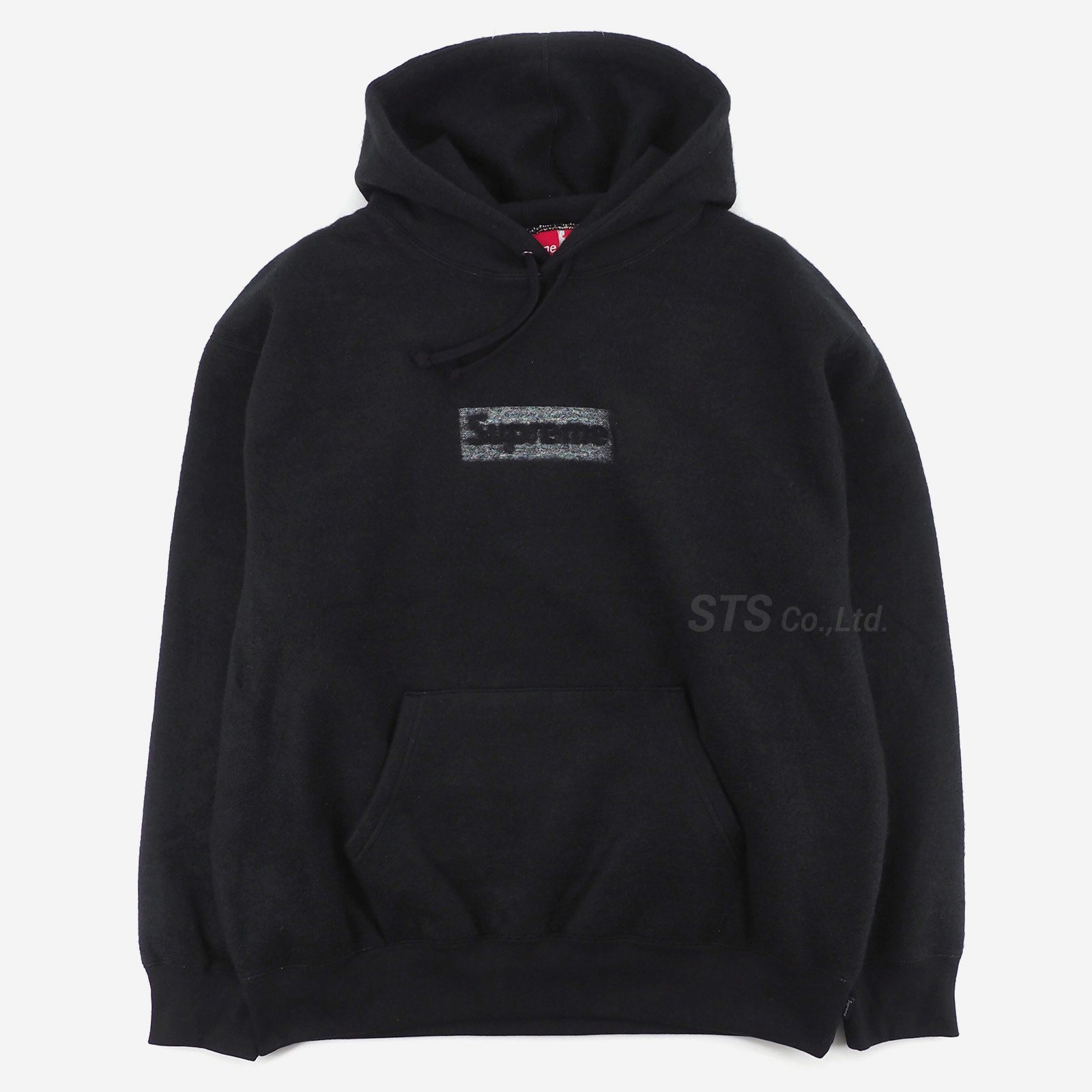 L Supreme Inside Out Box Logo Hooded 黒