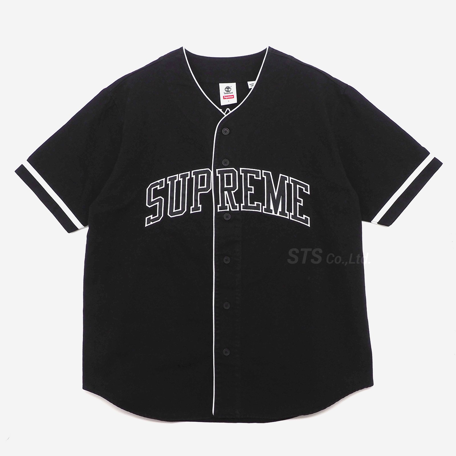 Supreme timberland baseball jersey shirt