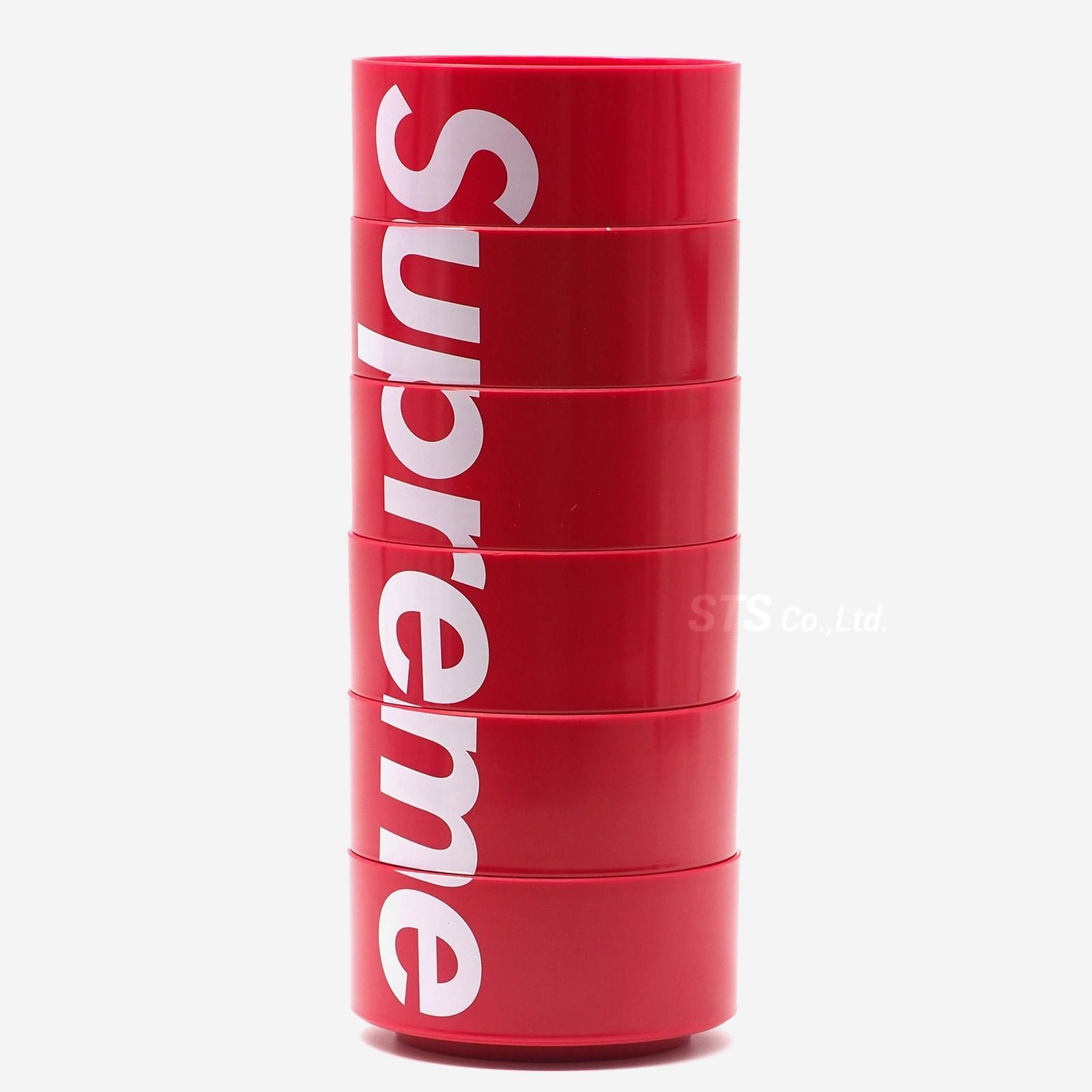 Supreme Heller Bowls (Set of 6) RED