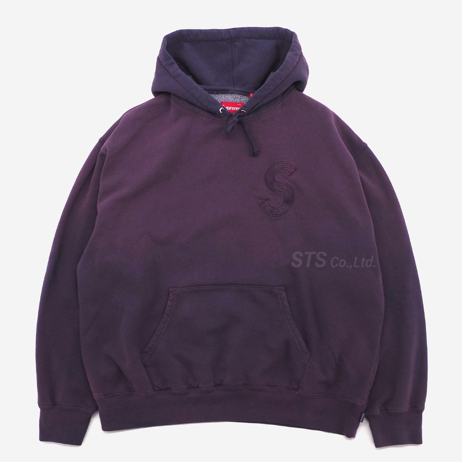 Supreme Tonal S Logo Hooded Sweatshirt紫S