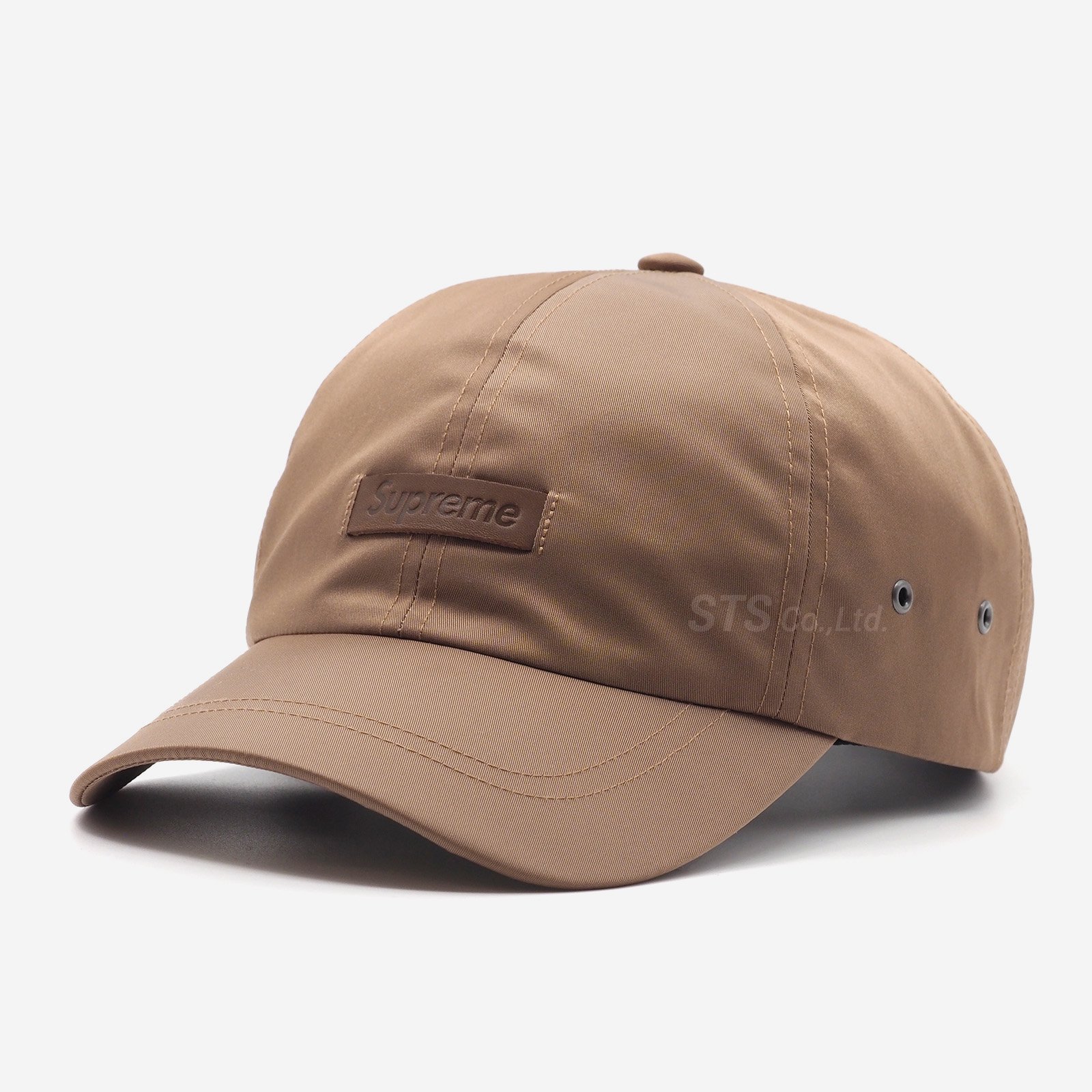 Supreme Leather Patch 6-Panel キャップ