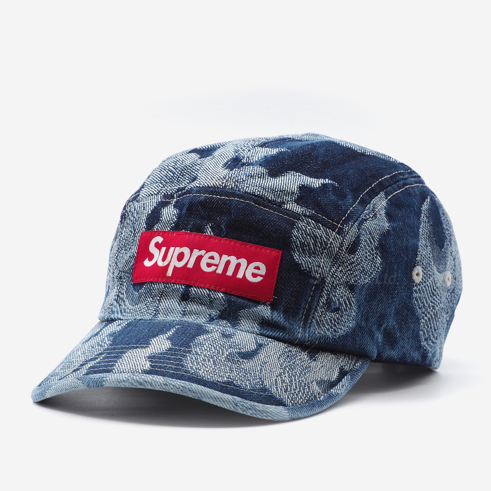 SALE】Supreme - Flames Jacquard Denim Camp Cap - UG.SHAFT