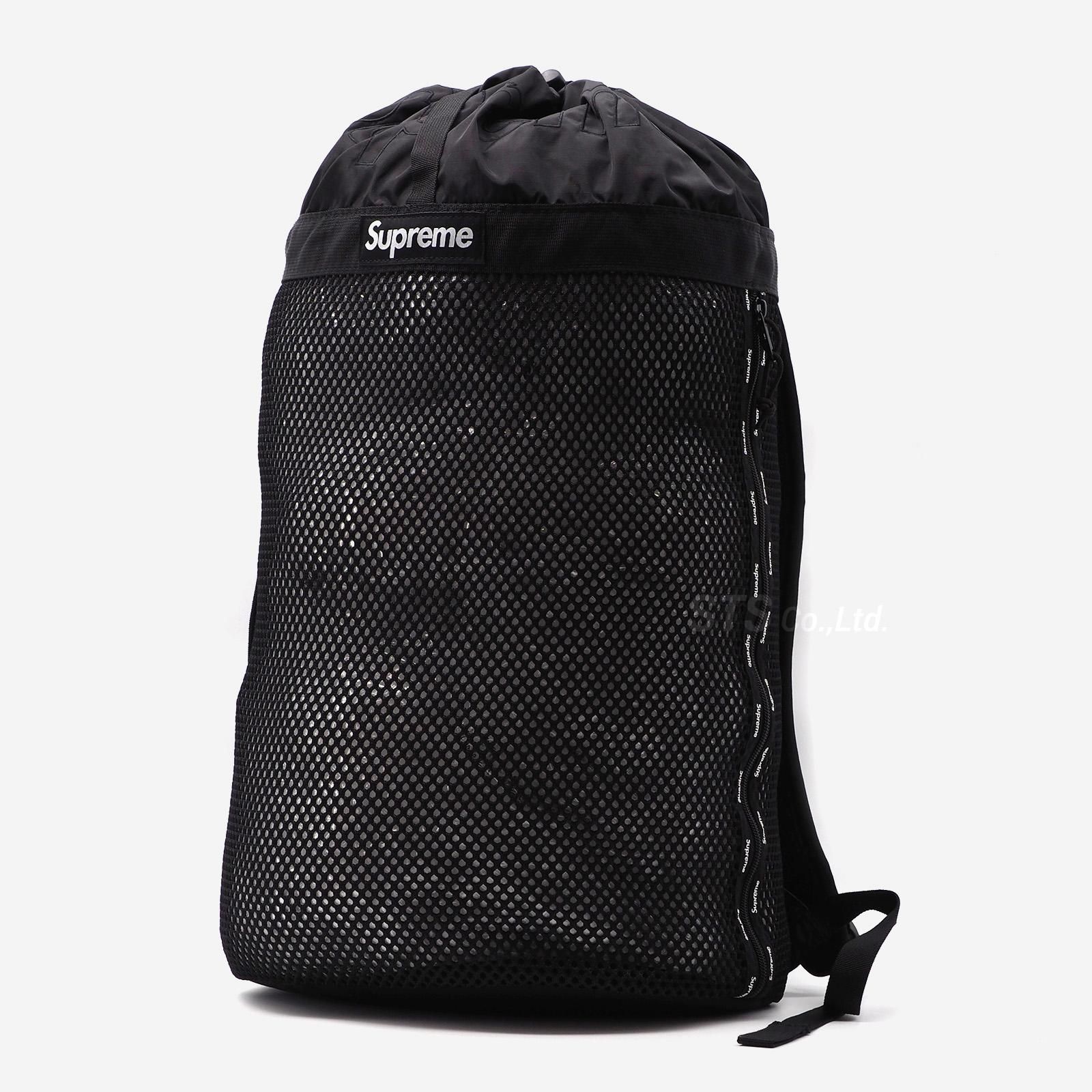 テレビで話題】 Supreme Mesh Small Backpack ステッカー付き