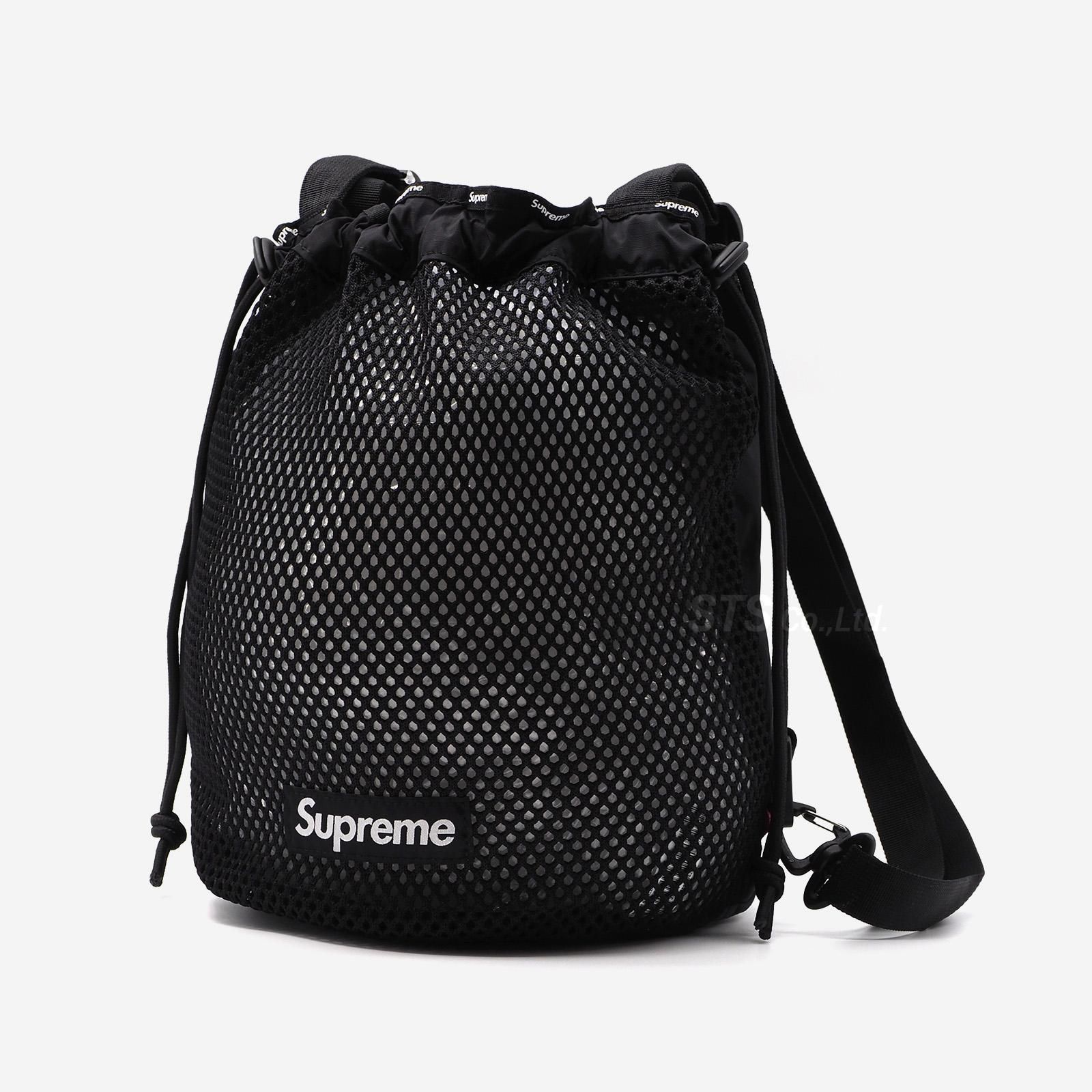 supreme Mesh Small Backpack leopard - ショルダーバッグ