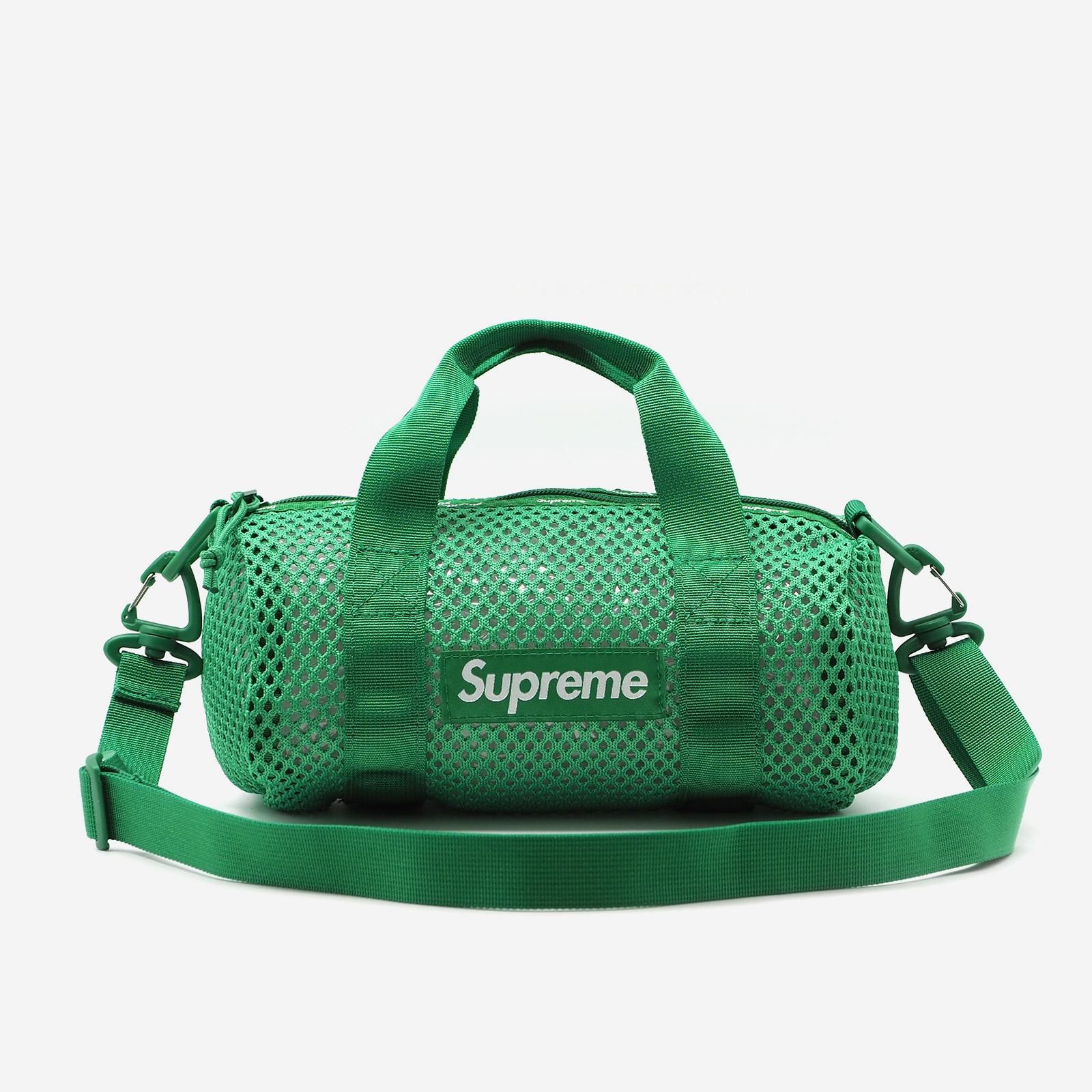 Supreme Mesh Mini Duffle Bag "Leopard