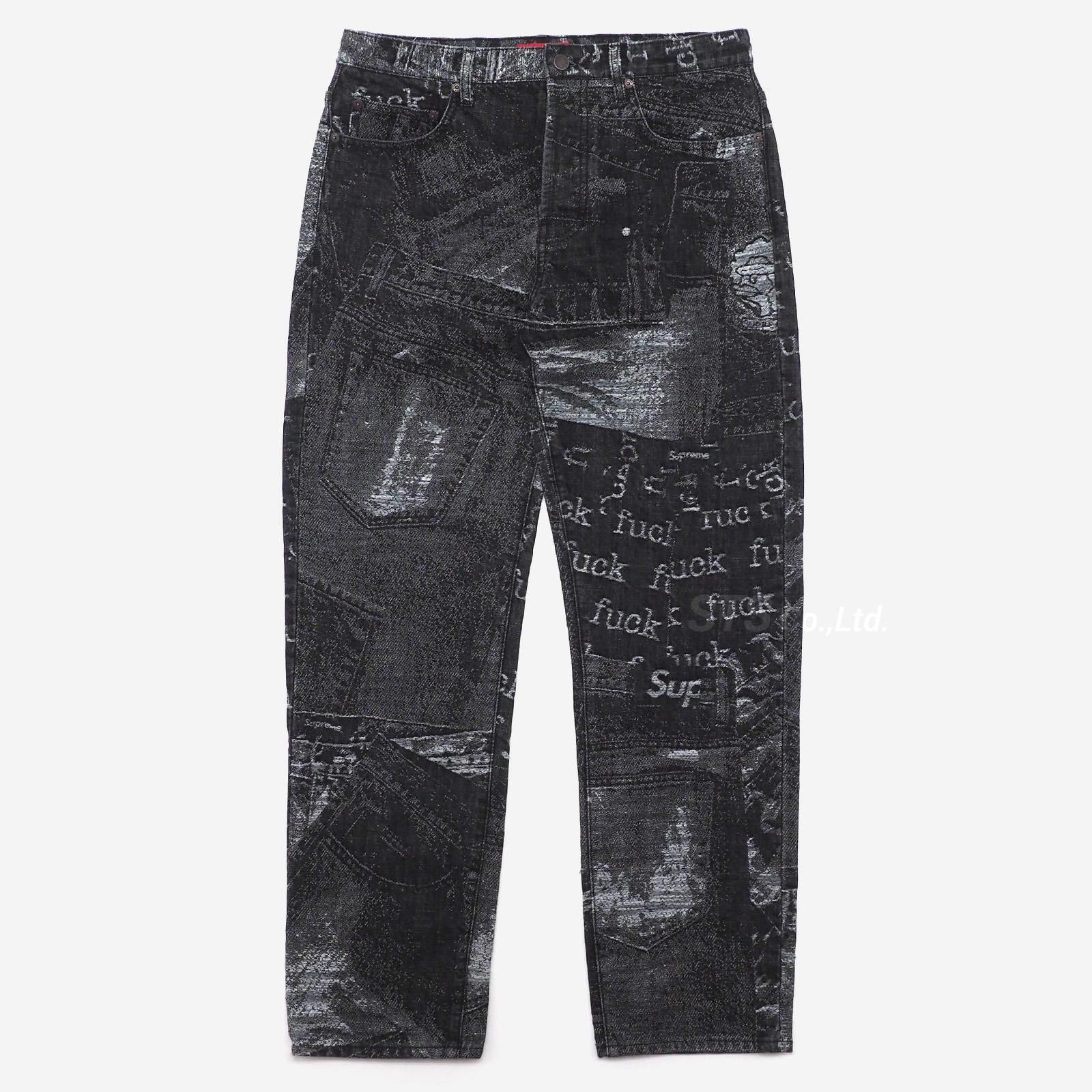 Supreme - Archive Denim Jacquard Regular Jean - UG.SHAFT