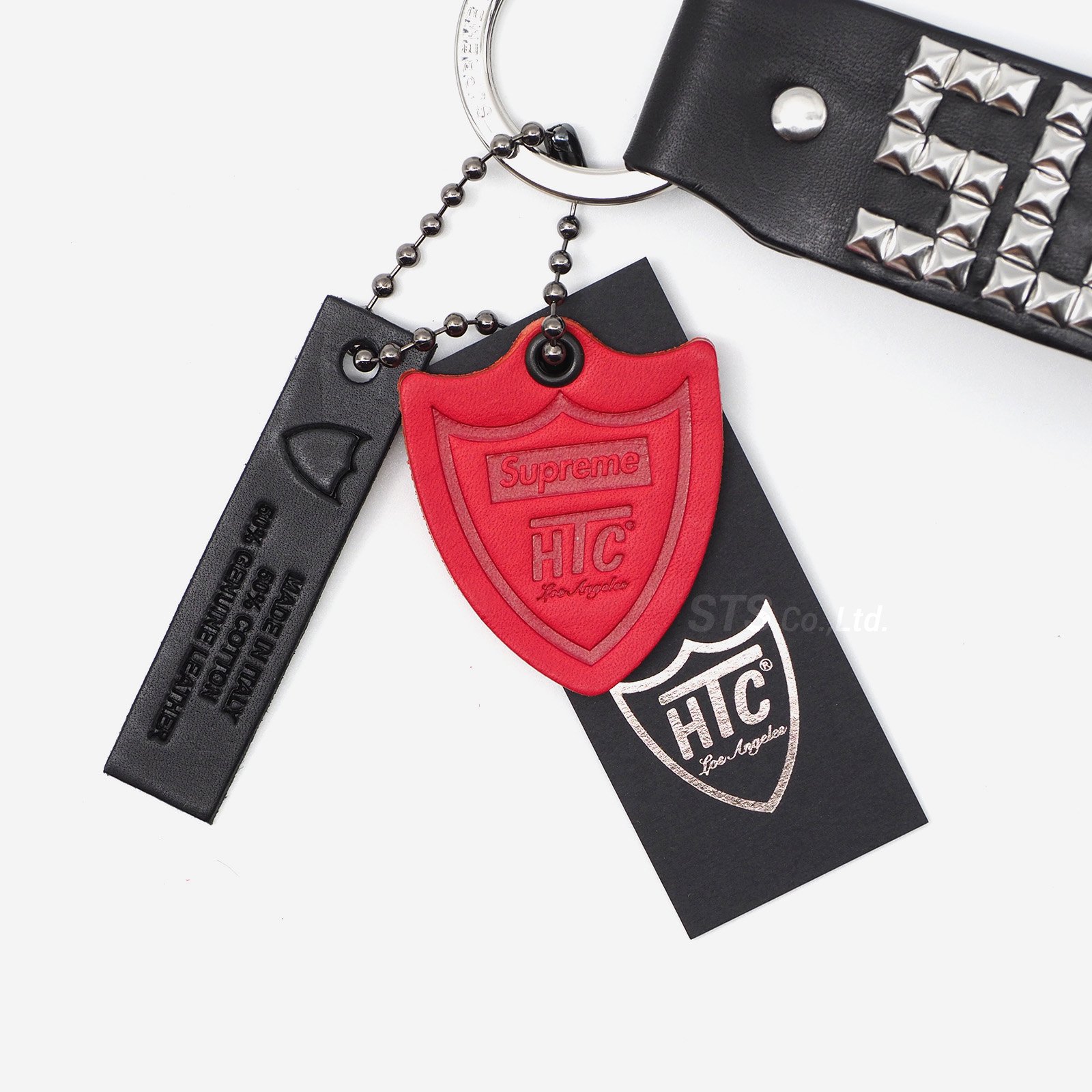 Supreme/ HTC Studded Keychain ブラック