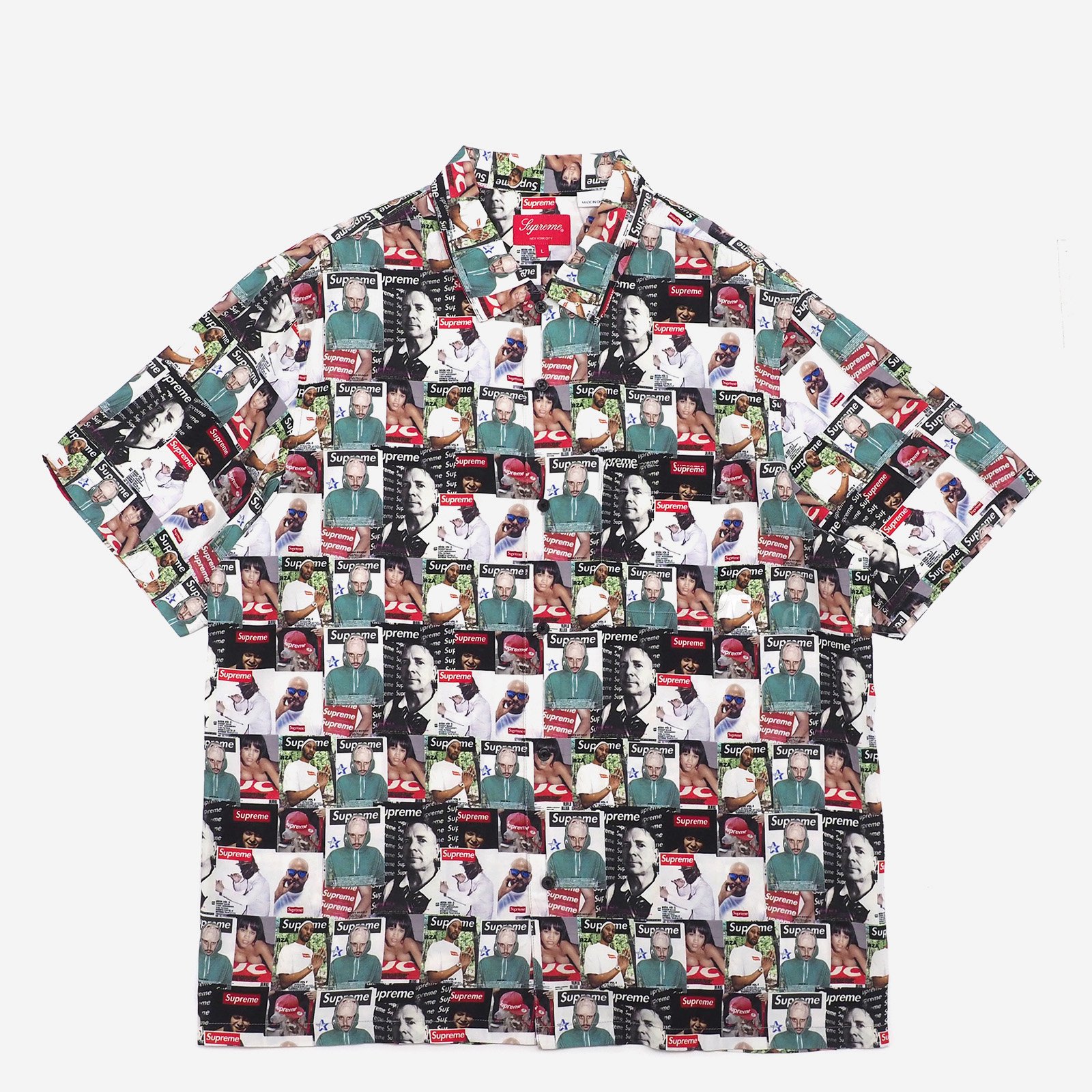Supreme Magazine S/S Shirt "Multi" XLサイズ