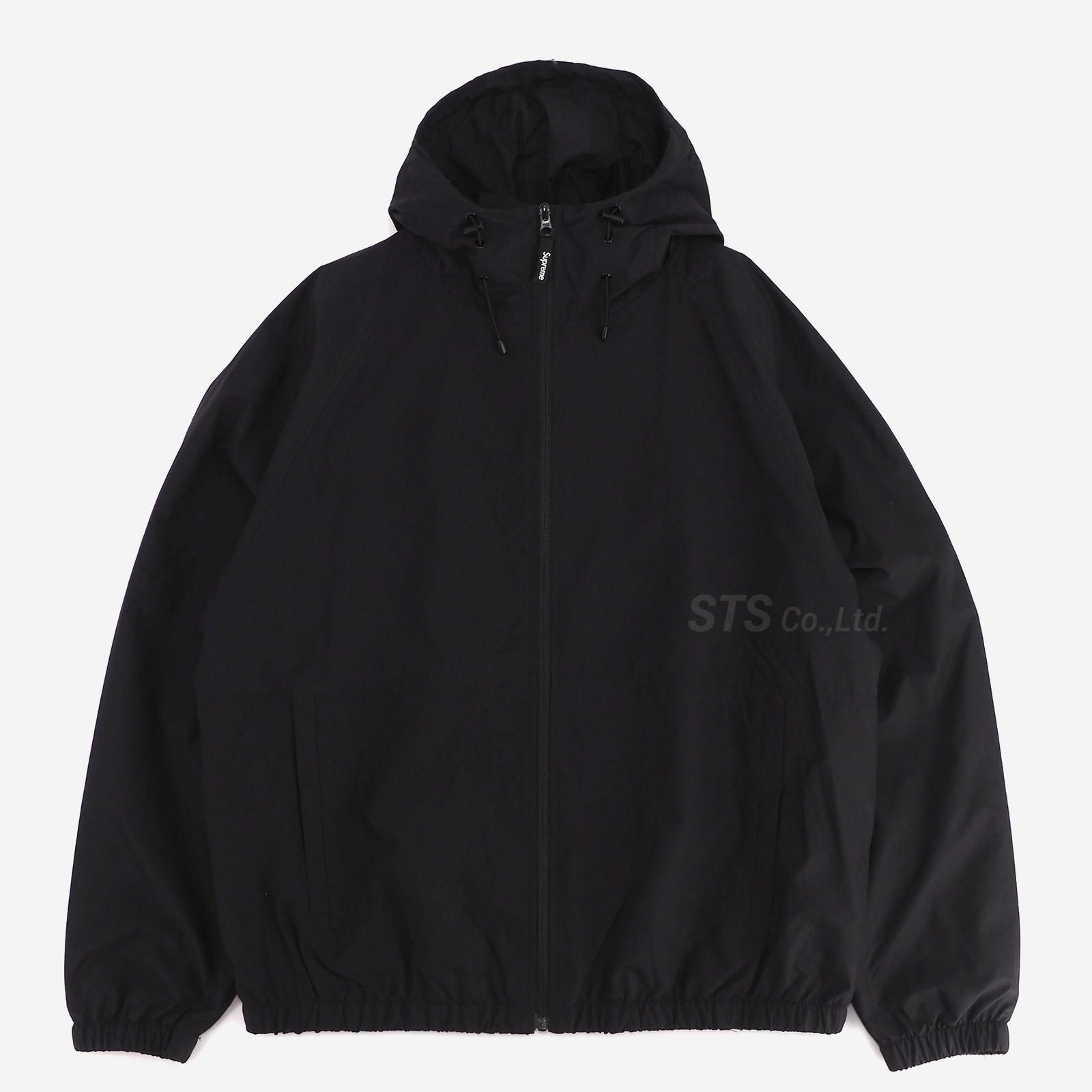 後ろのsupsupreme lightweight nyron hooded jacket